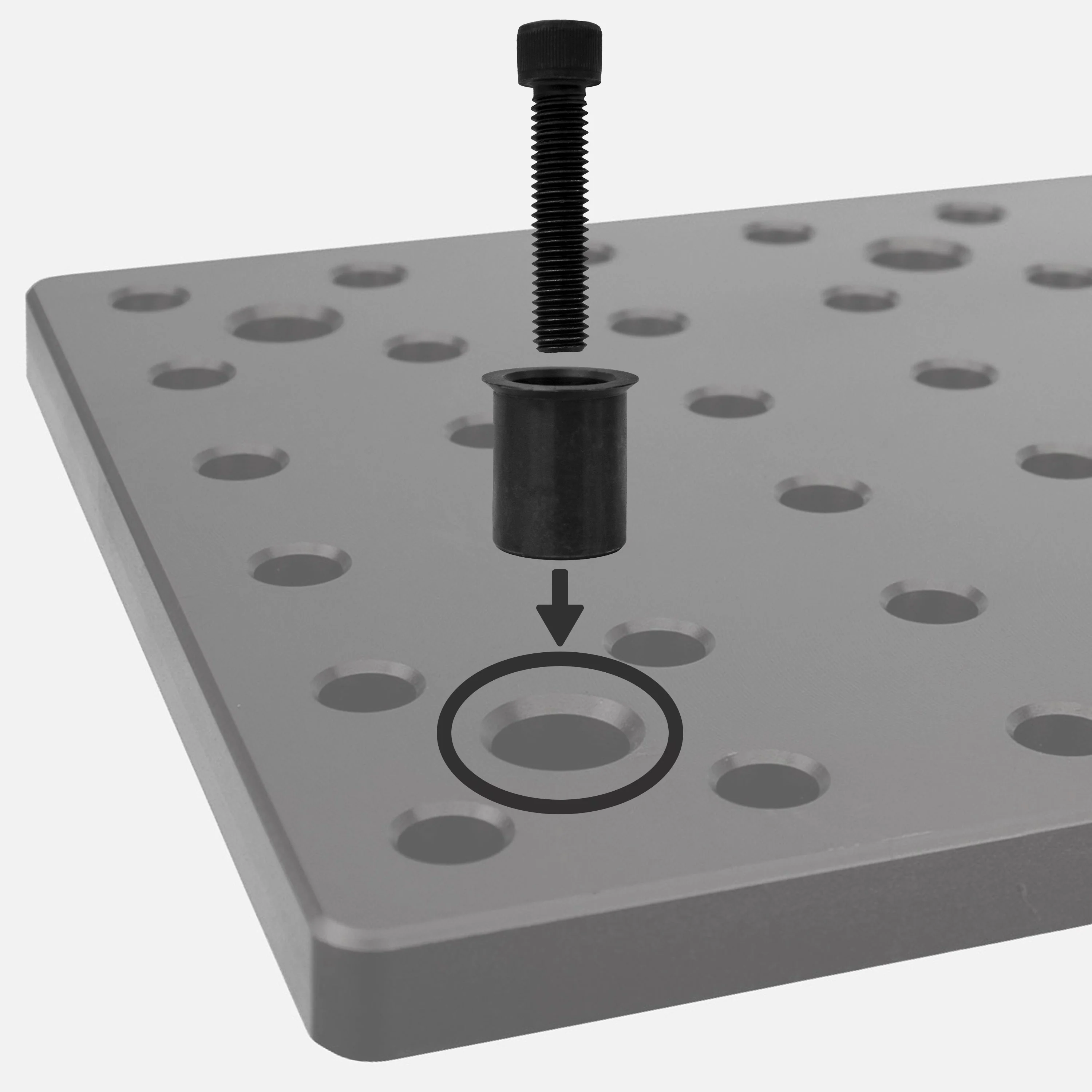 24" x 12" Fixture Plate - 5/8" System - Image 3