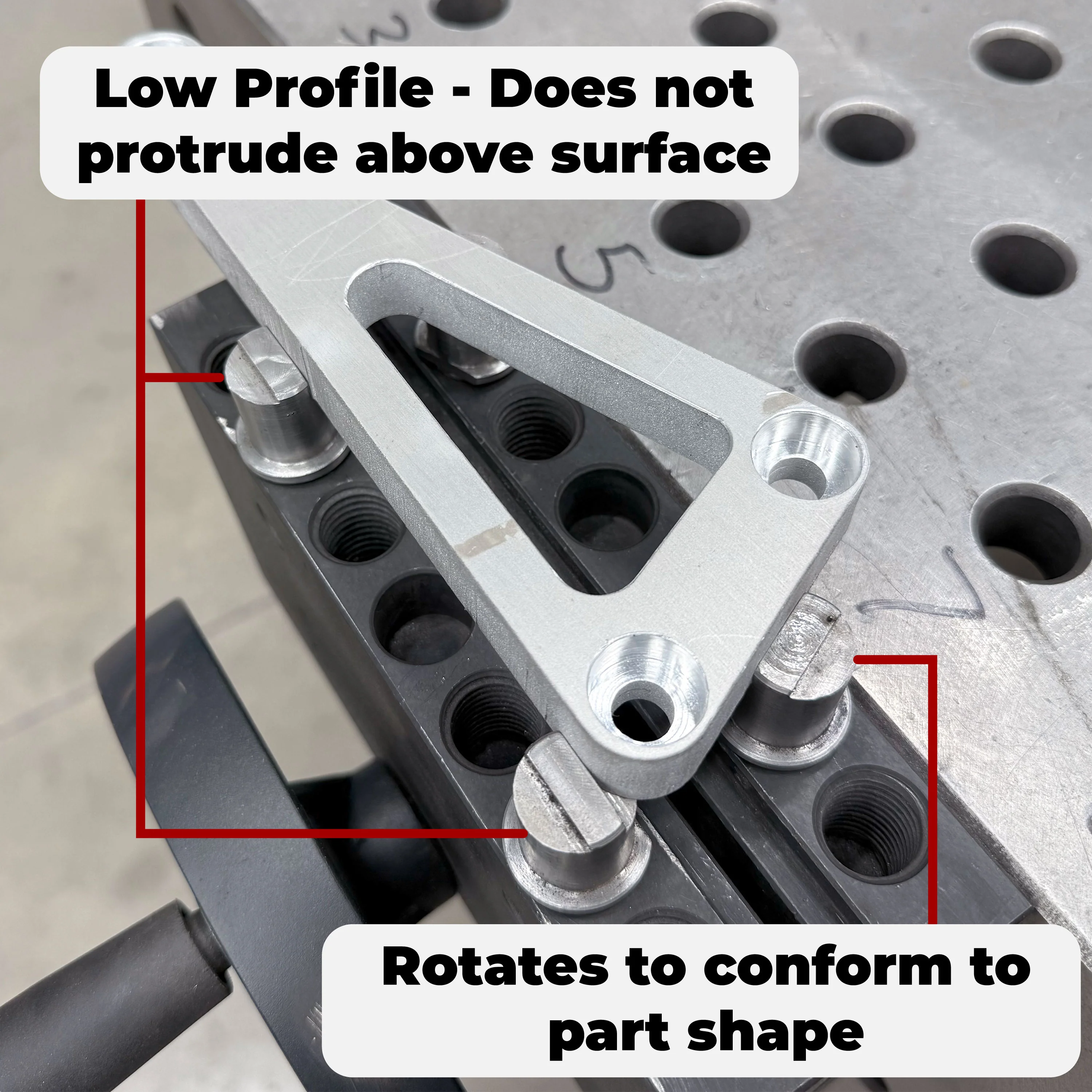 Work Holding Pins for Sidekick Vise -3/4" System - Image 3