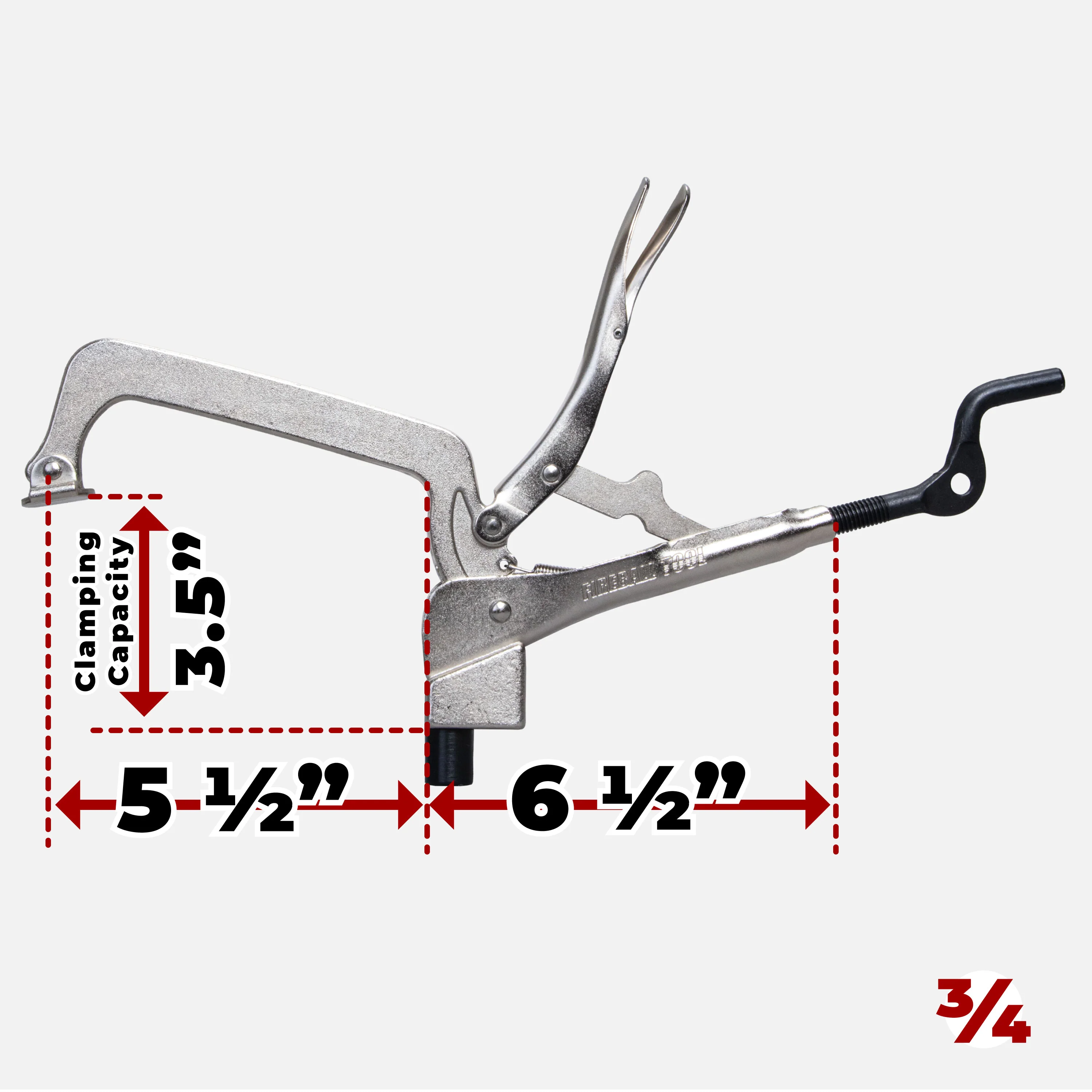 Bulldog Swivel Plier - 3/4" System - Image 7