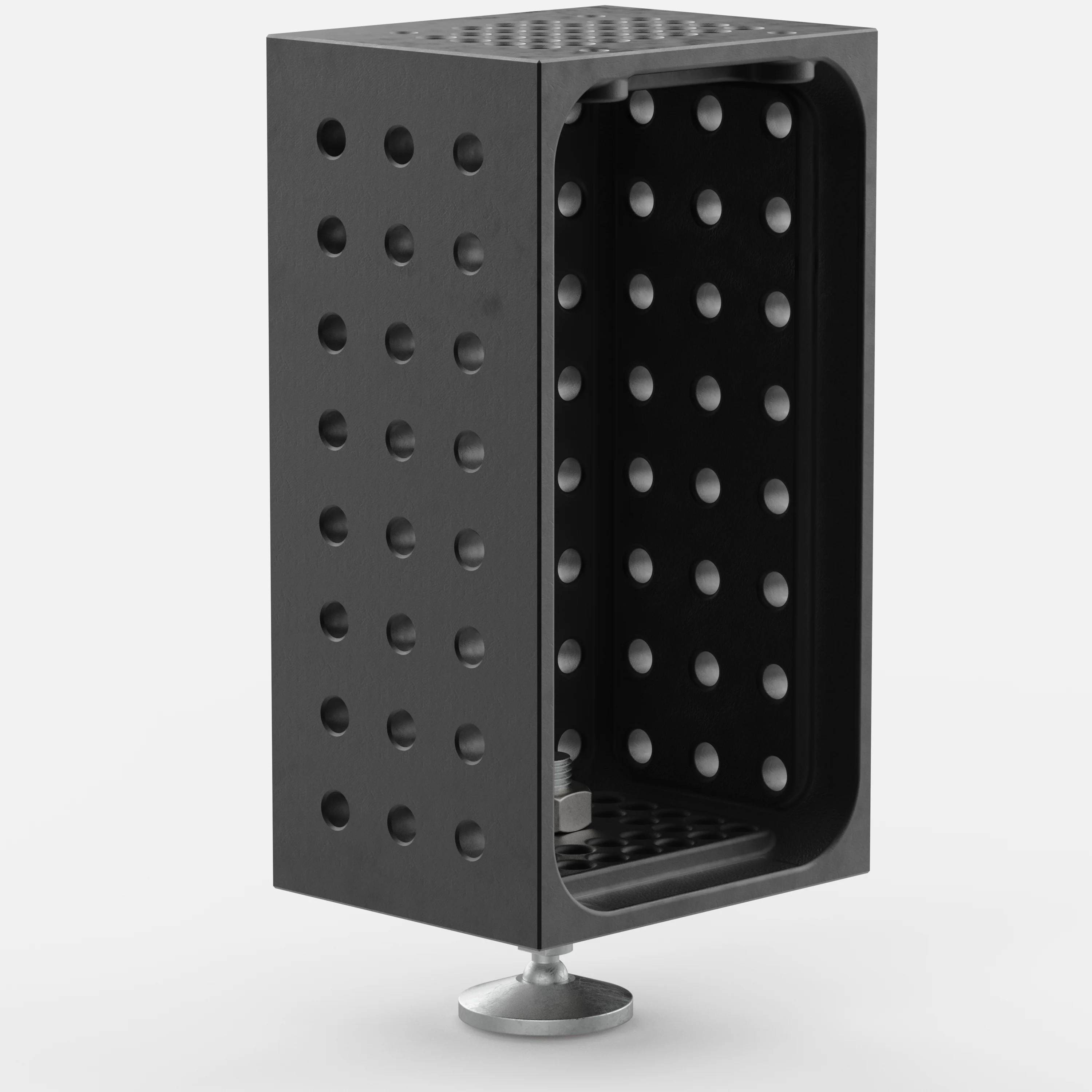 18"x10"x8" Cast Tower Leg, Dragon Scaled - 3/4" System - Image 11