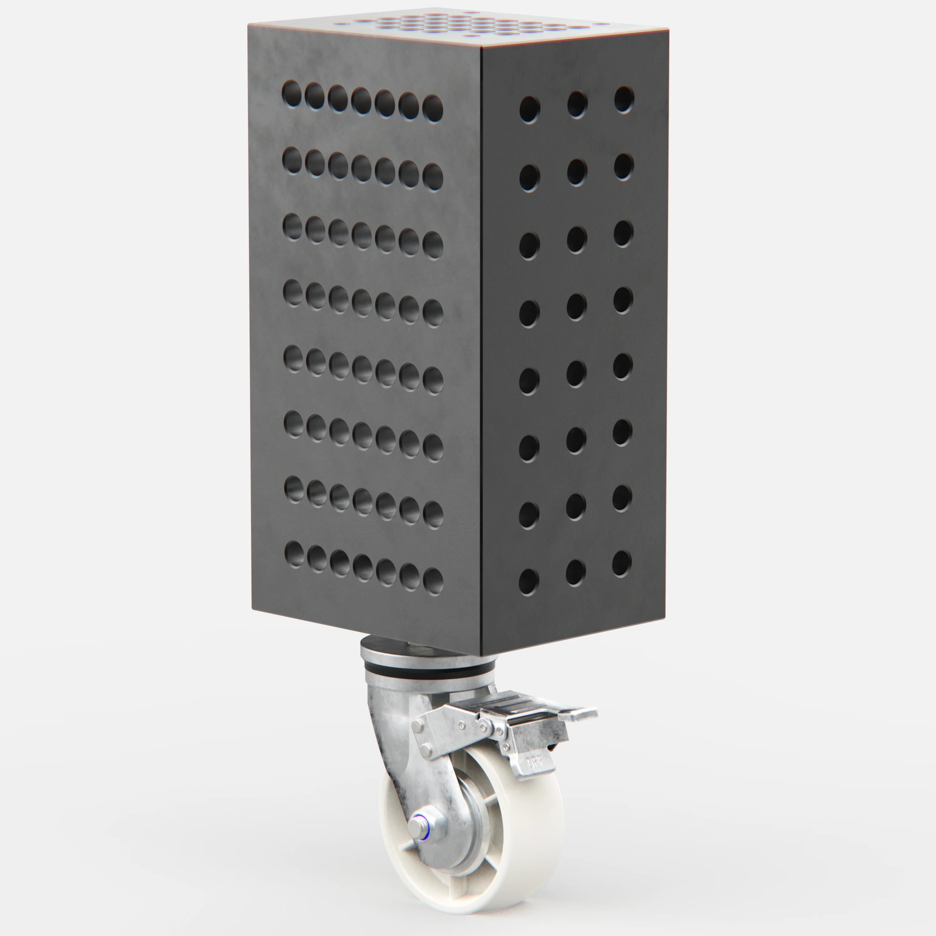 18"x10"x8" Cast Tower Leg, Dragon Scaled - 3/4" System - Image 9