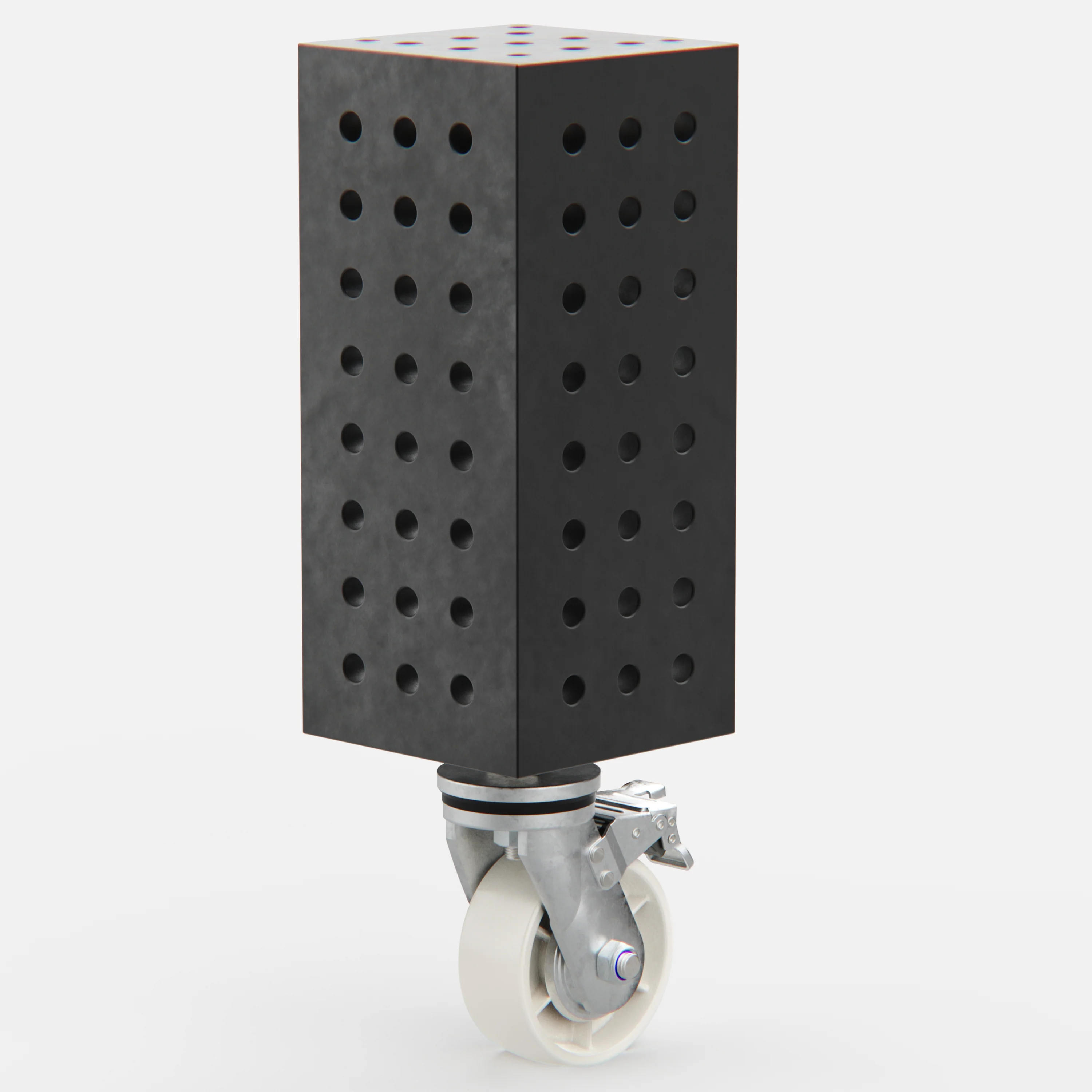 18"x8"x8" Cast Tower Leg, Dragon Scaled - 3/4" System - Image 4