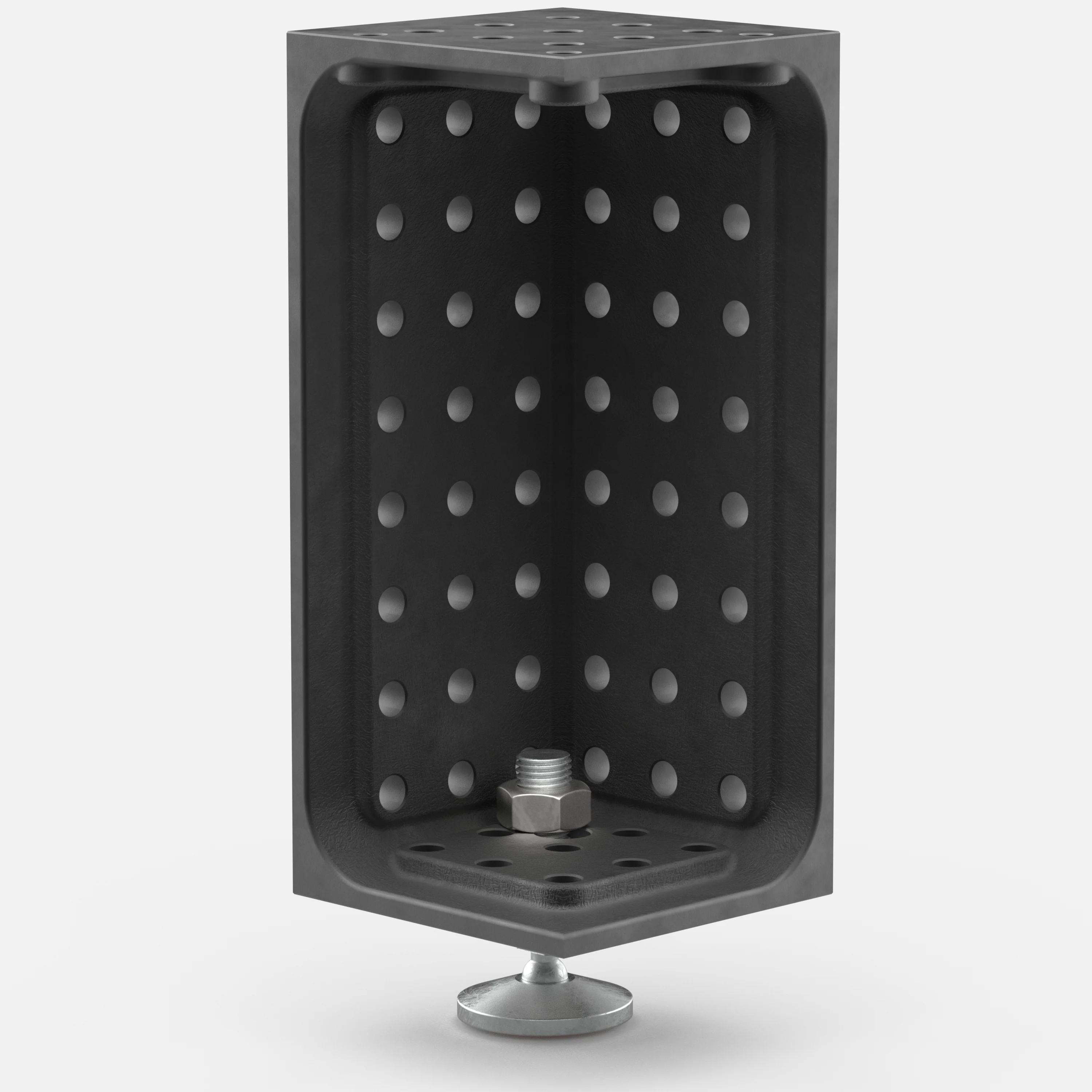 18"x8"x8" Cast Tower Leg, Dragon Scaled - 3/4" System - Image 9