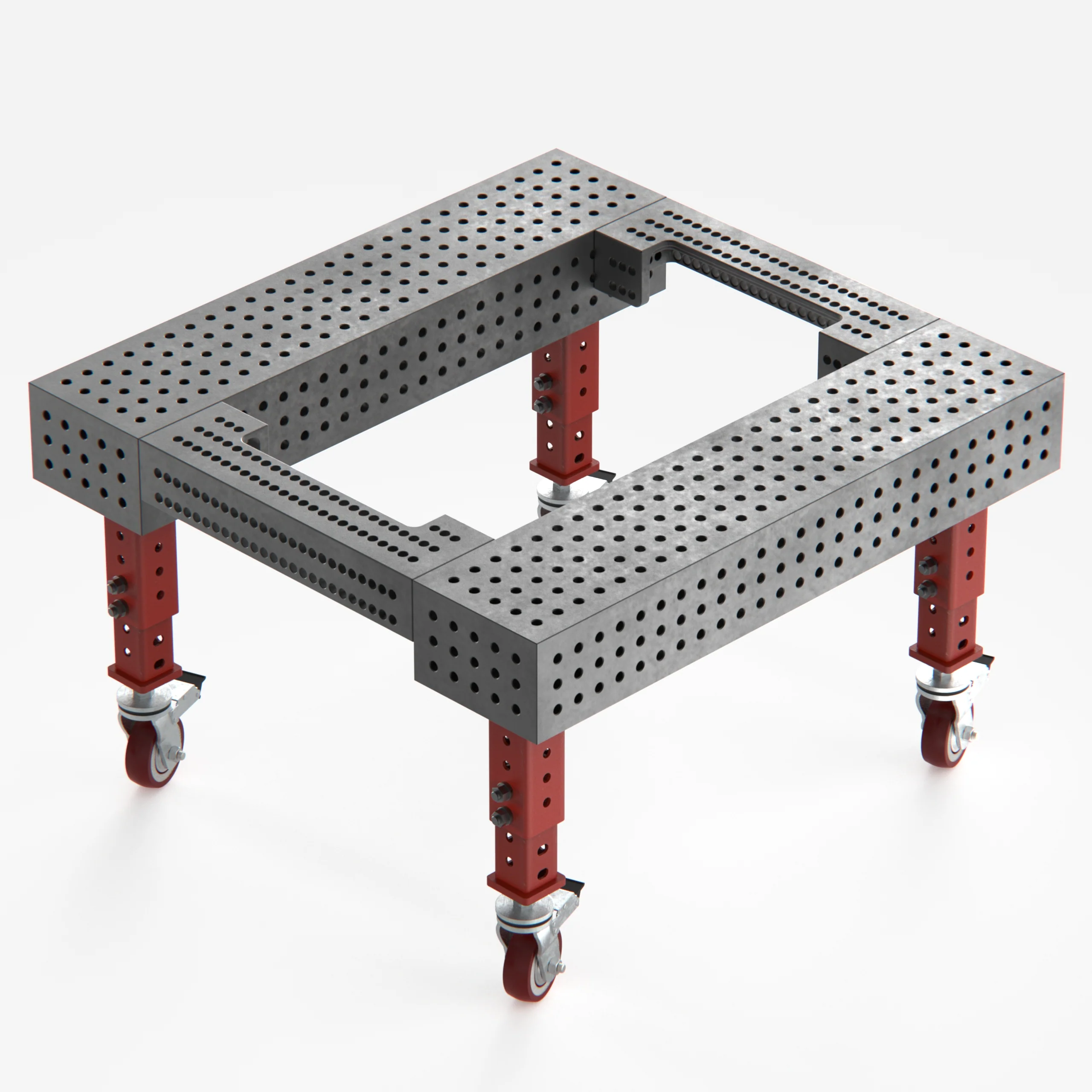 Chassis Block Welding Fixture Table 4.5' x 4.3' (54" x 52") - Image 4