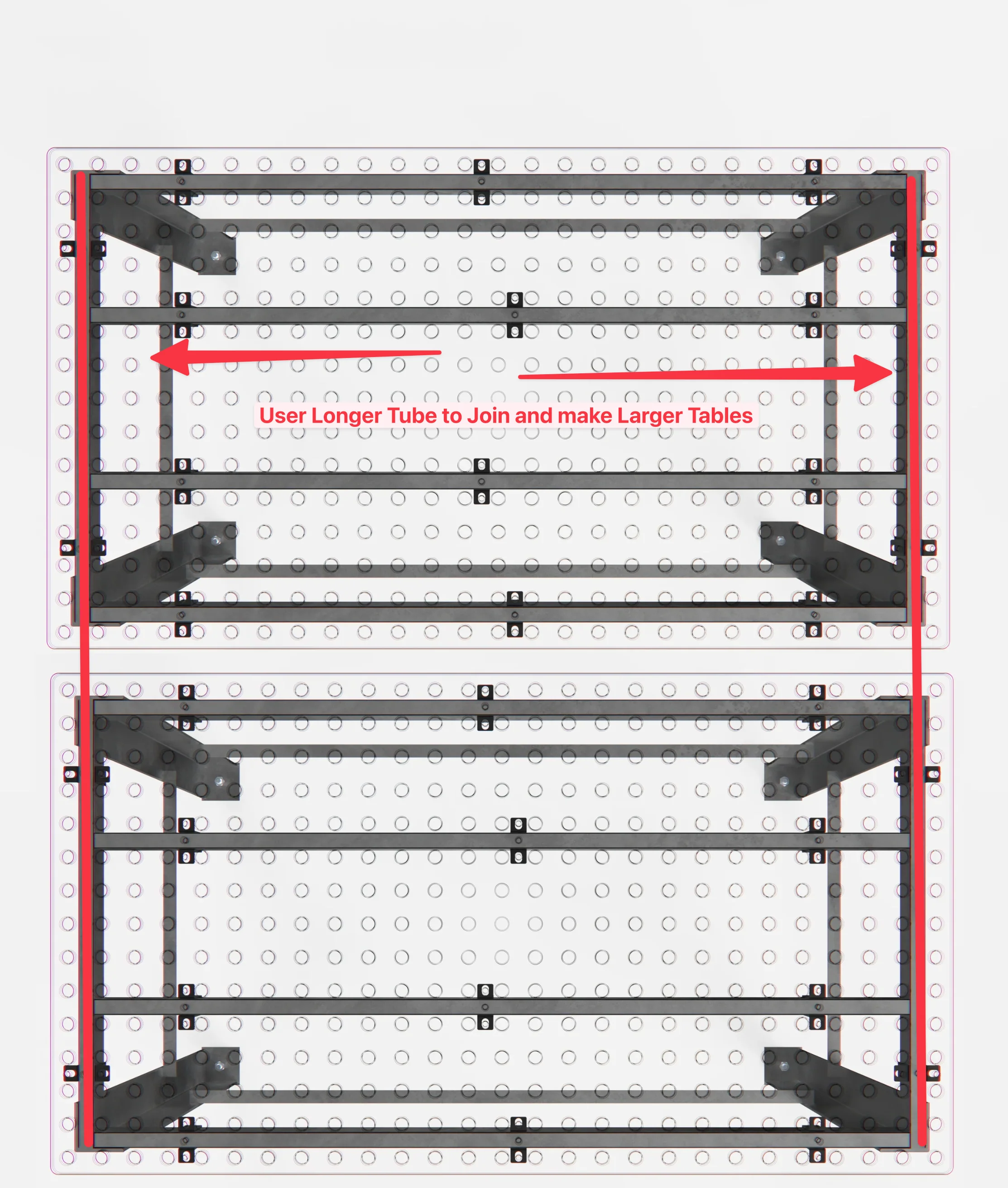 Pro Welding Fixture Table Kit 3' x 2' (36" x 24" x ½") - Image 7
