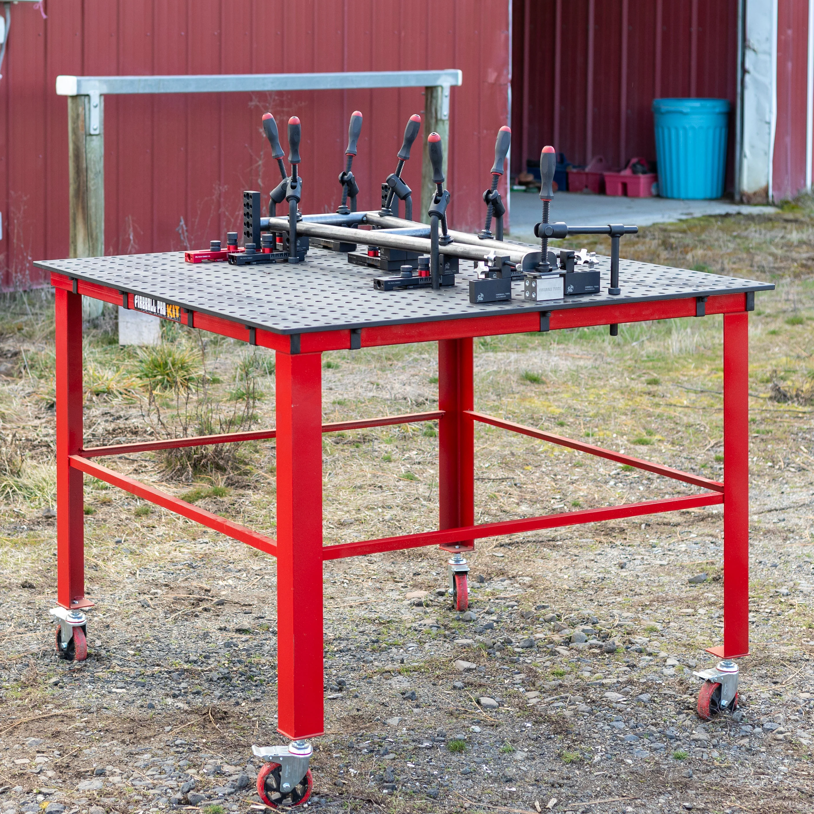 Pro Welding Fixture Table Kit 4.5' x 2.5' (54" x 30" x ½") - Image 27