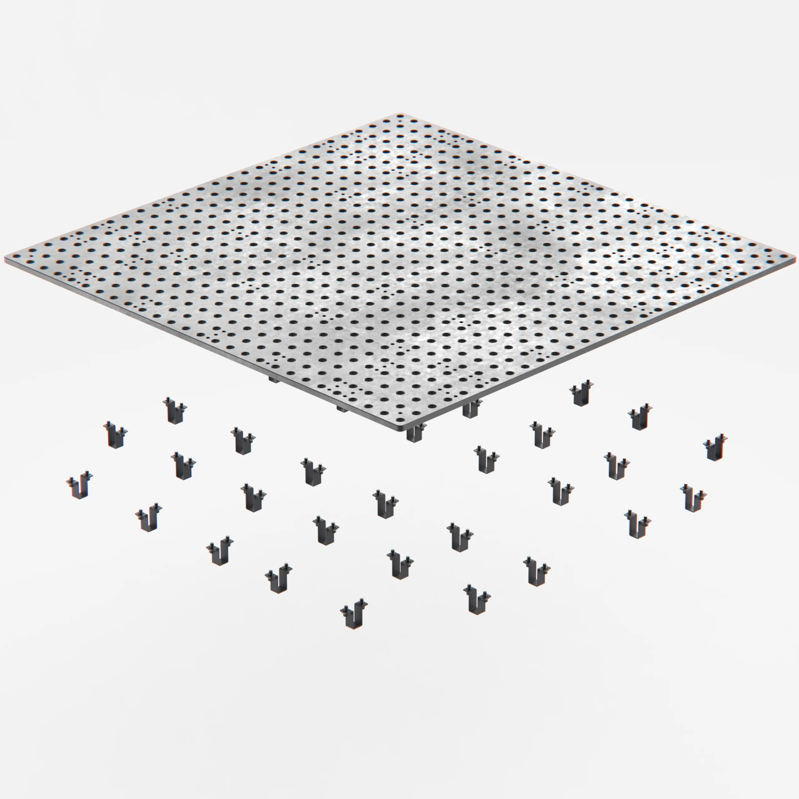 Pro Welding Fixture Table Kit 4.5' x 4.5' (54" x 54" x ½") - Image 25