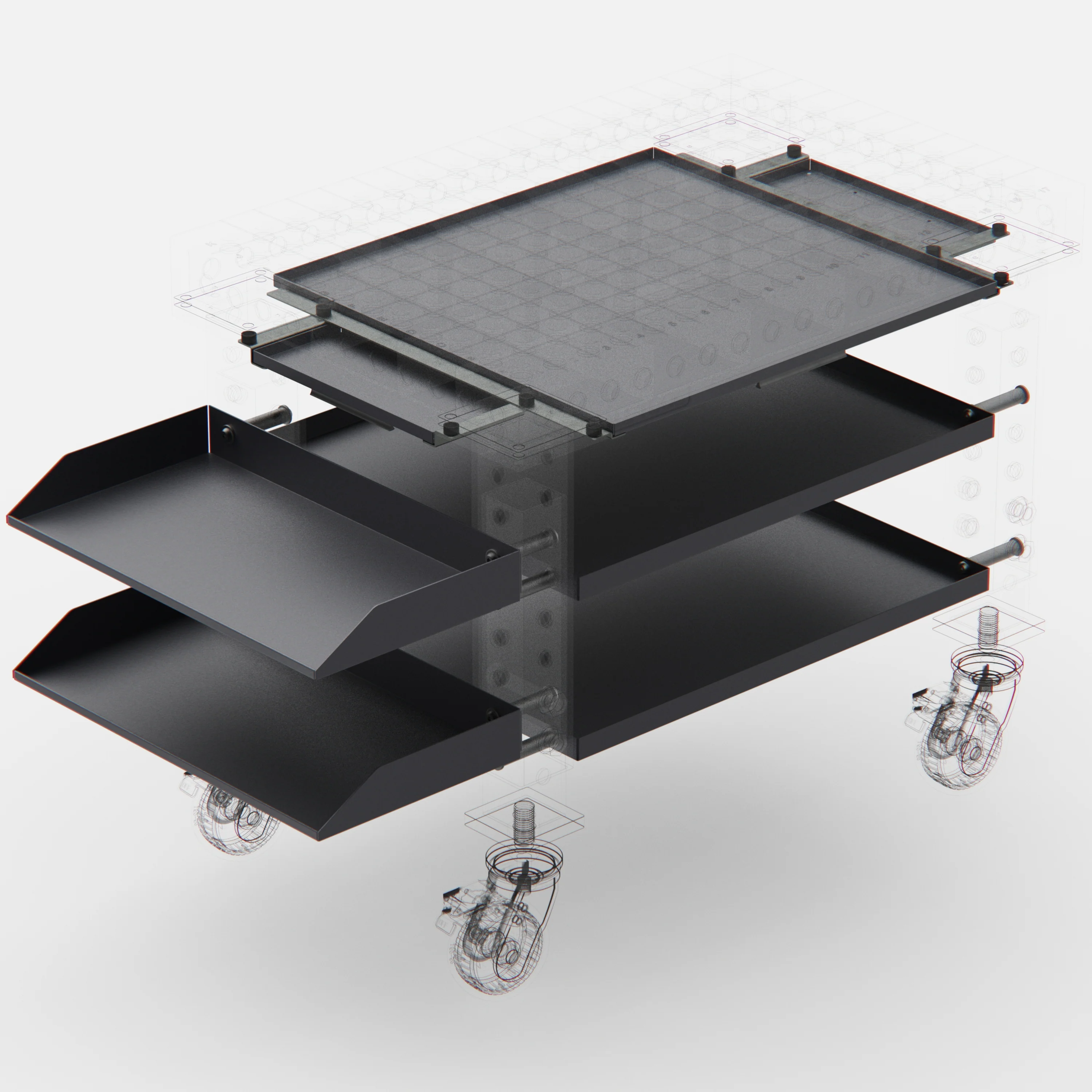 Dragon Wagon Welding Fixture Table 3' x 2' (36" x 24" x 4") - Image 32