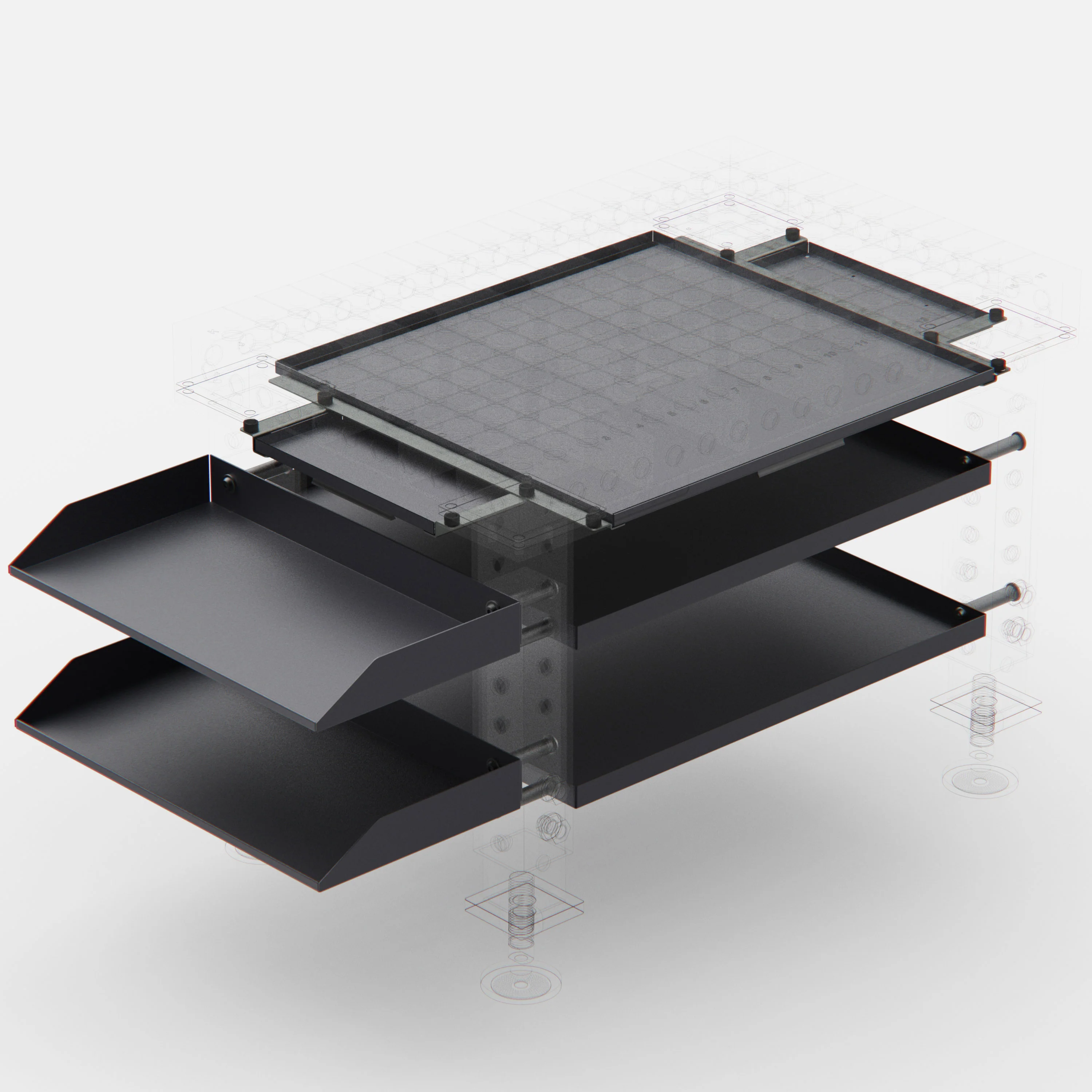 Dragon Wagon Welding Fixture Table 3' x 2' (36" x 24" x 4") - Image 40
