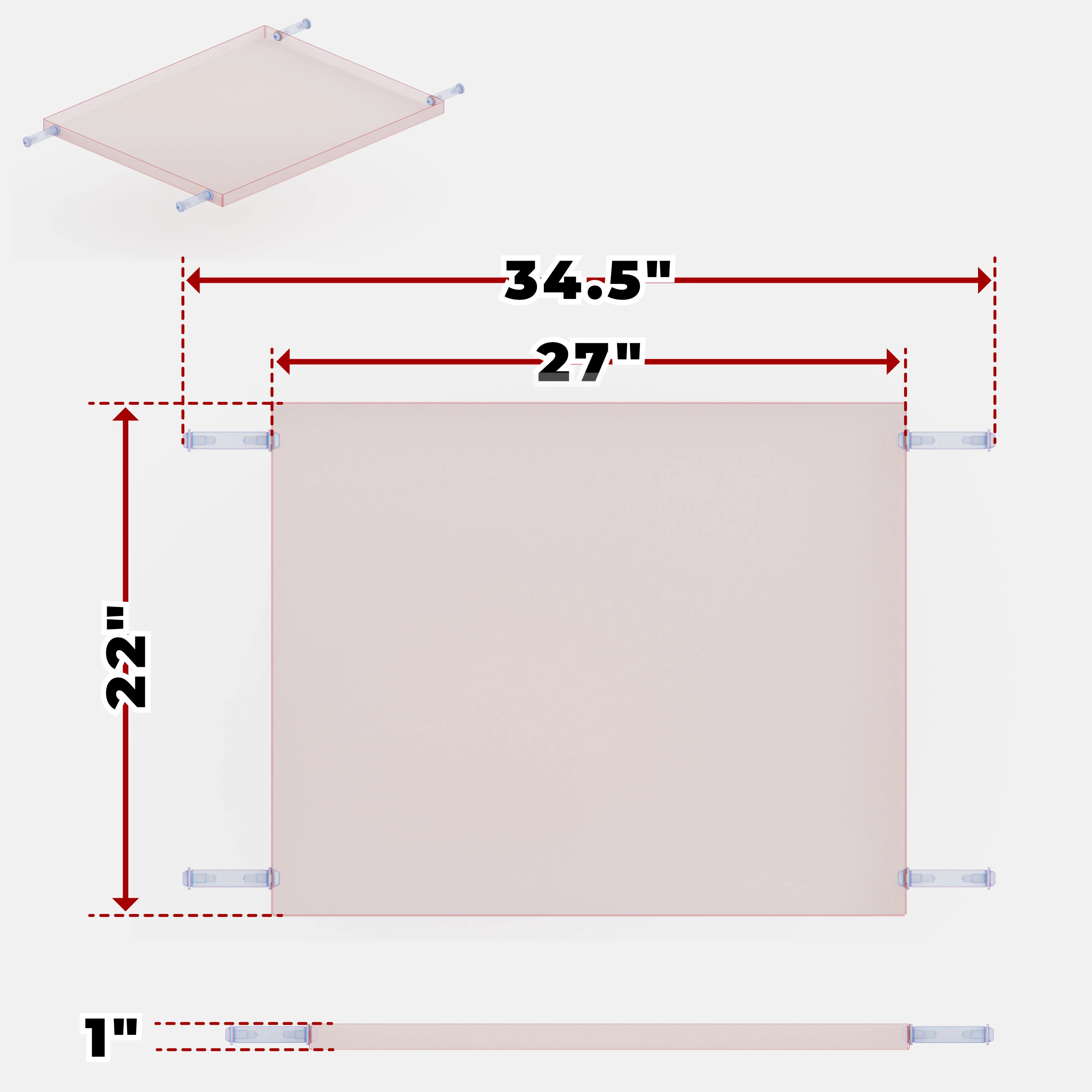 Dragon Wagon Welding Fixture Table 3' x 2' (36" x 24" x 4") - Image 48