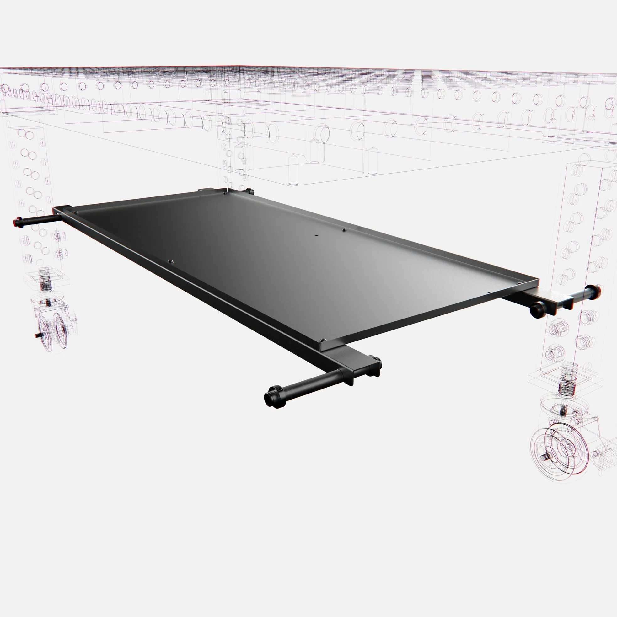 DW Foot Tray Kit, 54L