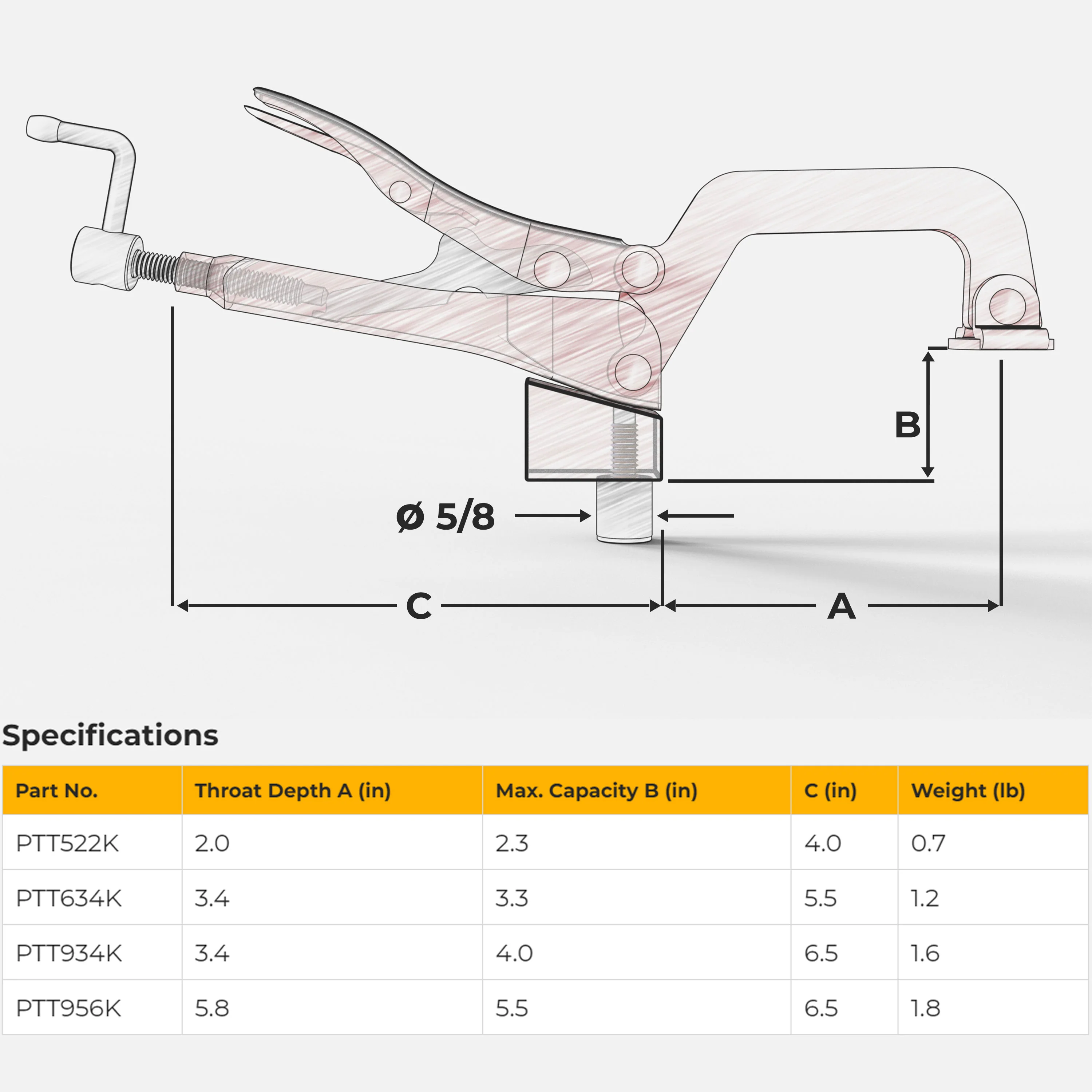 Inserta Pliers - 5/8" System - Image 5