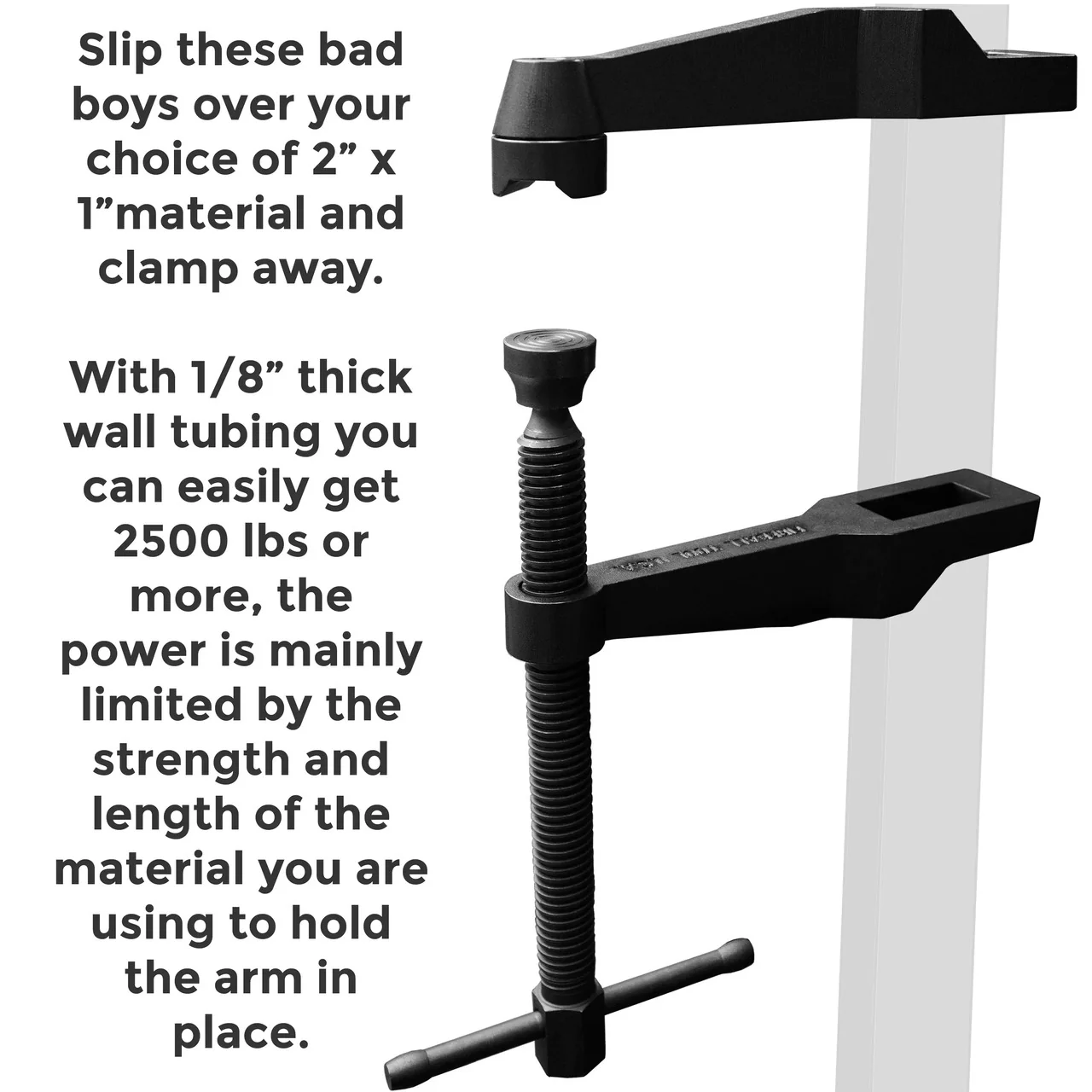 Maximus Bar and Dog Clamp (2 Sets of Clamps) - Image 14