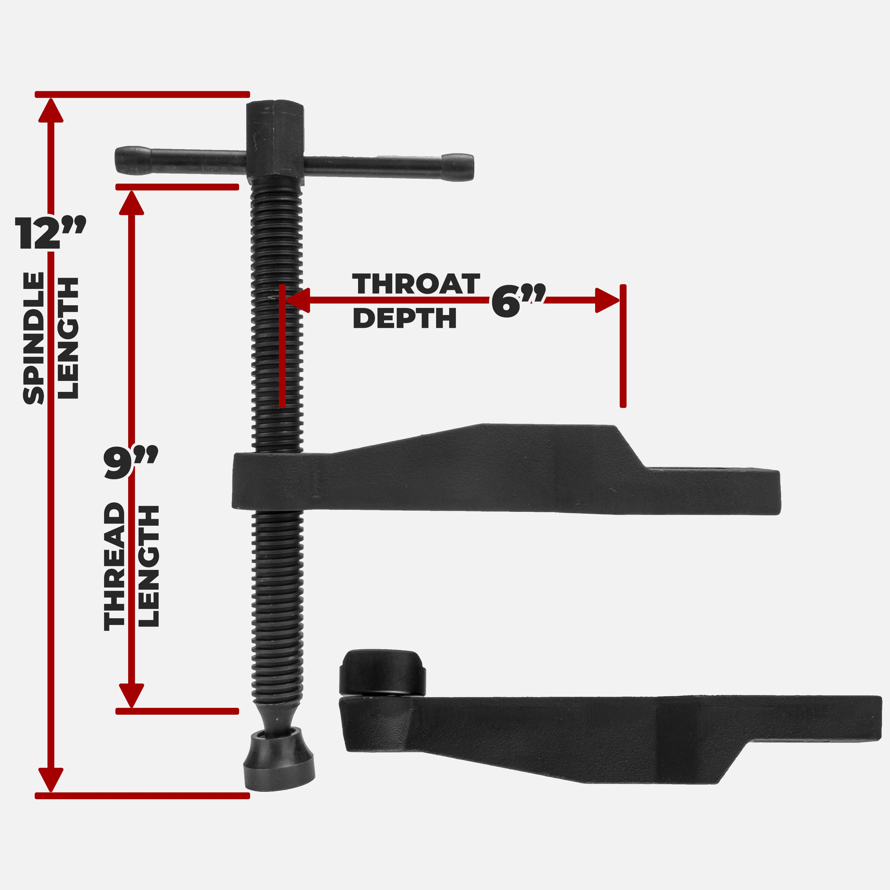 Maximus Bar and Dog Clamp (2 Sets of Clamps) - Image 30