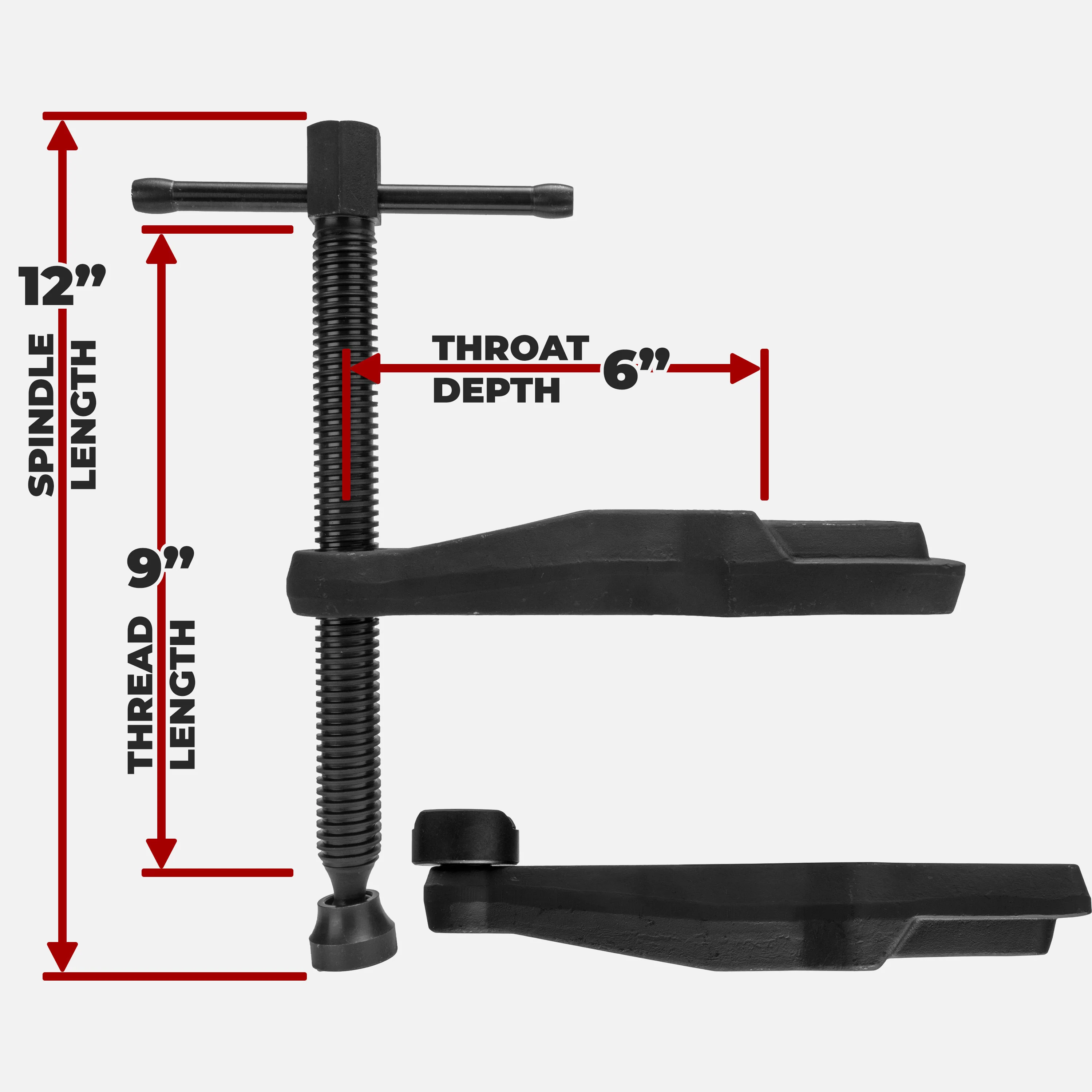 Maximus Bar and Dog Clamp (2 Sets of Clamps) - Image 31