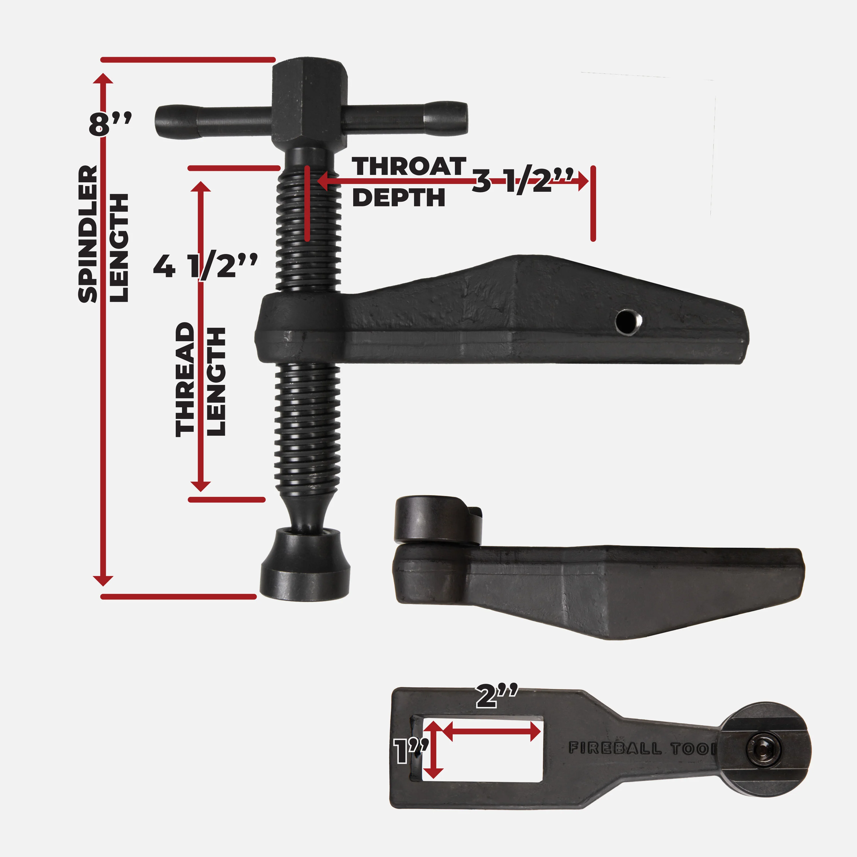 Maximus Bar and Dog Clamp (2 Sets of Clamps) - Image 33