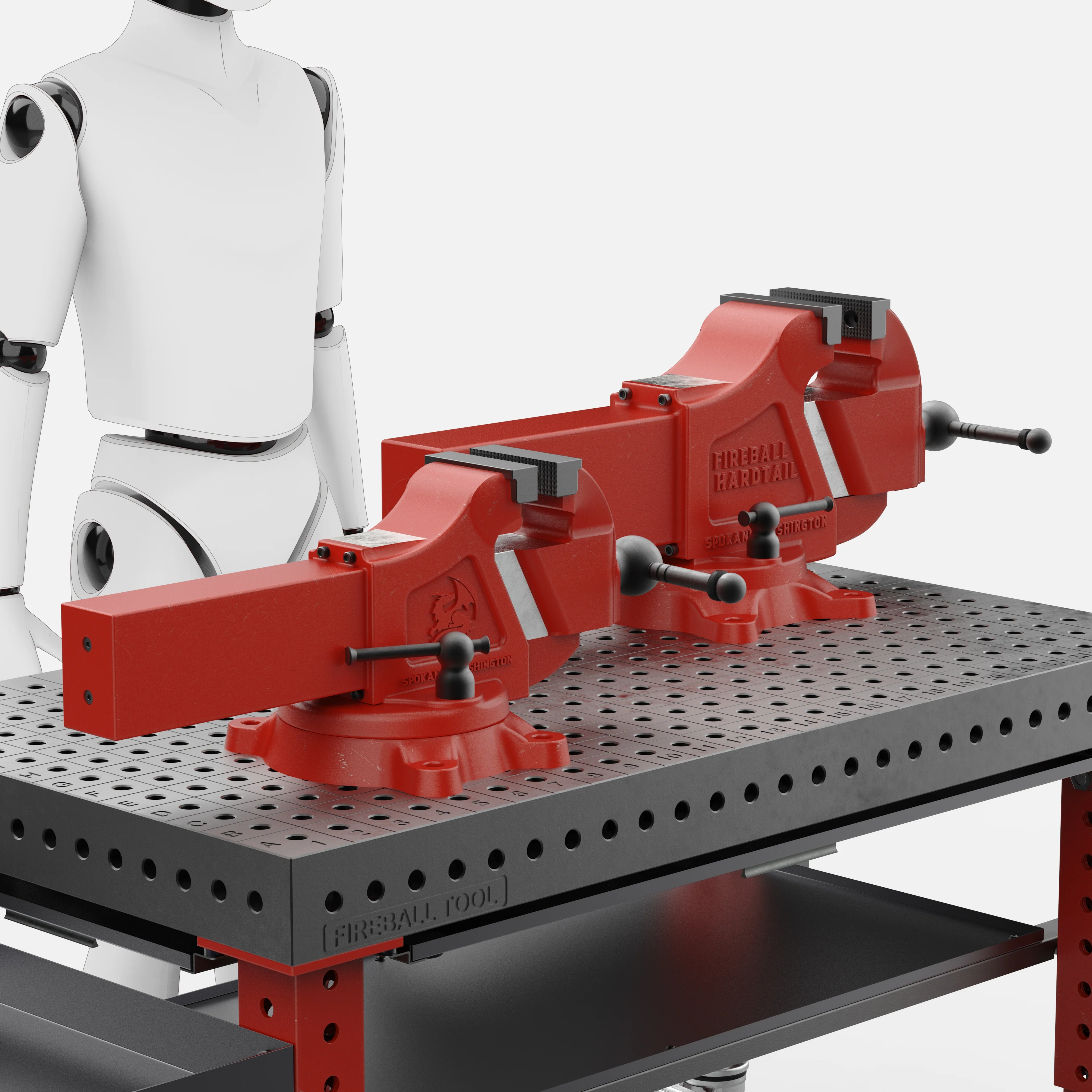 5" - Hardtail High Pressure Vise - Image 4