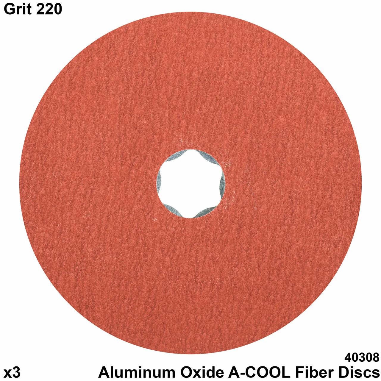 COMBICLICK® Surface Finishing Set - 4-1/2" Diameter Discs, 5/8-11 Threaded Backing Pad - Image 7