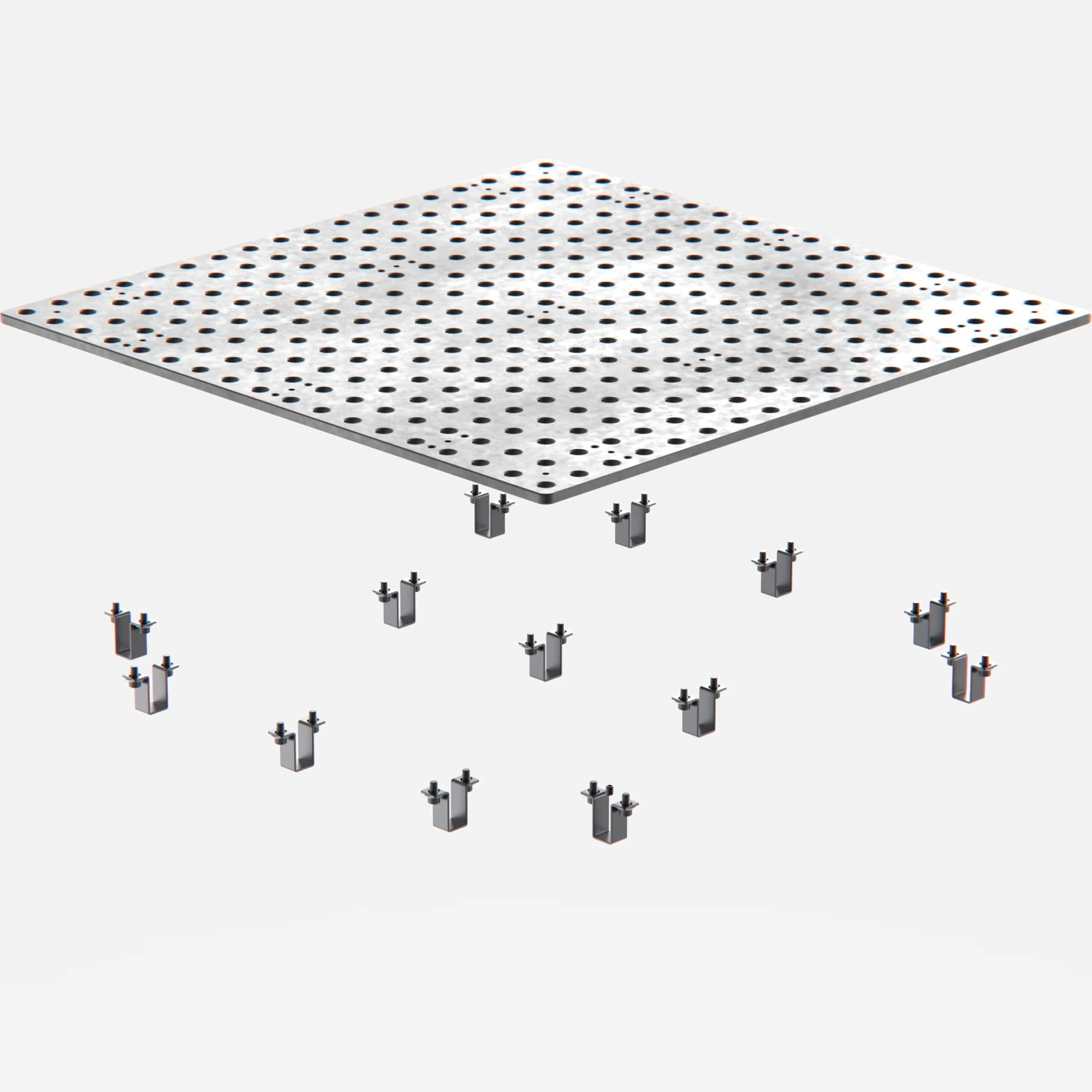 Pro Welding Fixture Table Kit 3' x 3' (36" x 36" x ½") - Image 12