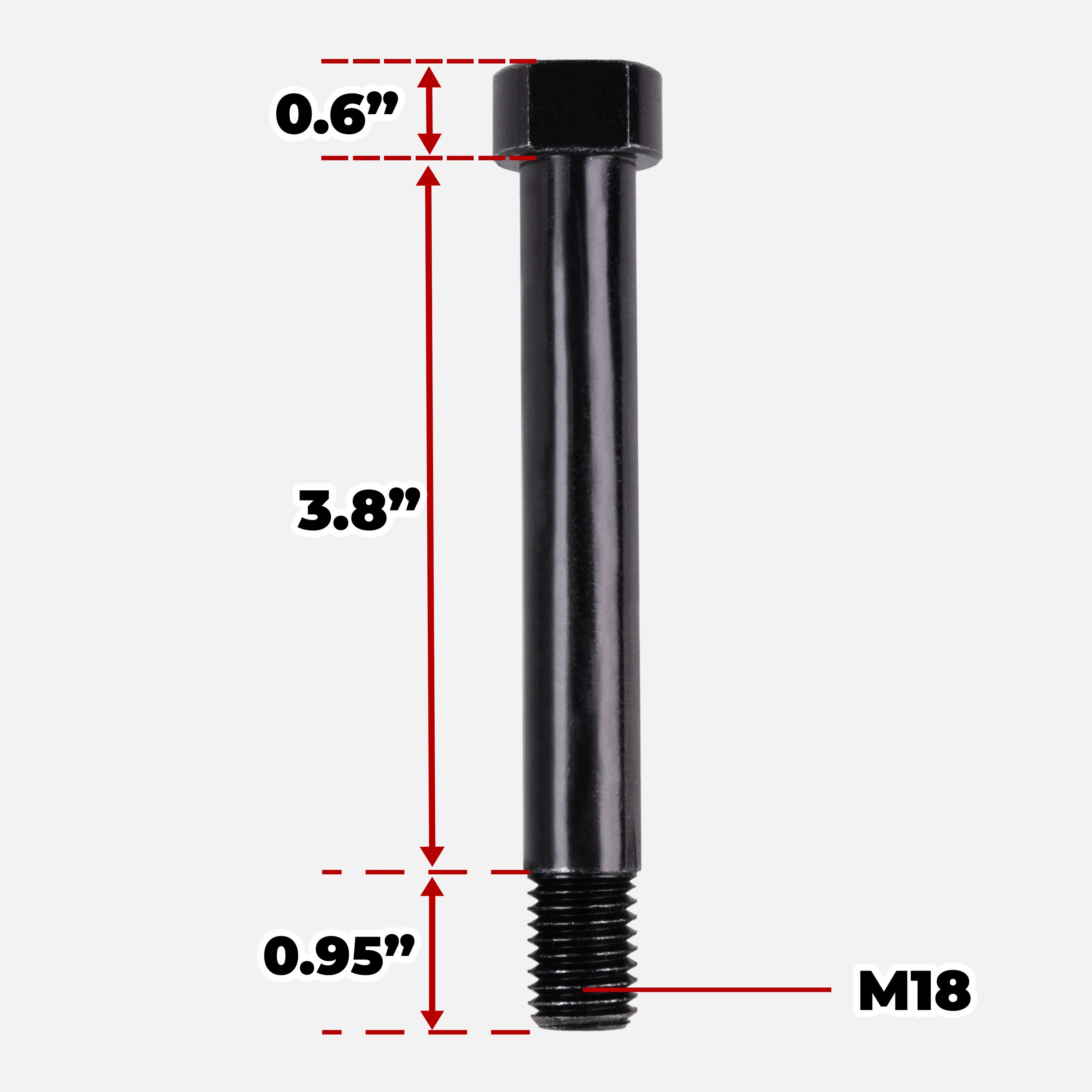 Seat Bolt Replacement For Dragon Wagon Seat - Image 3