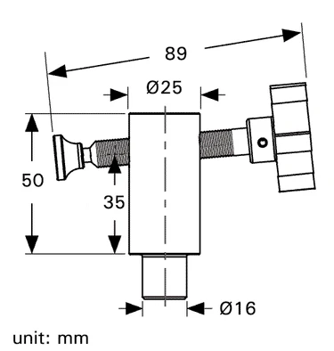 Side Clamp - 16mm System - Image 3