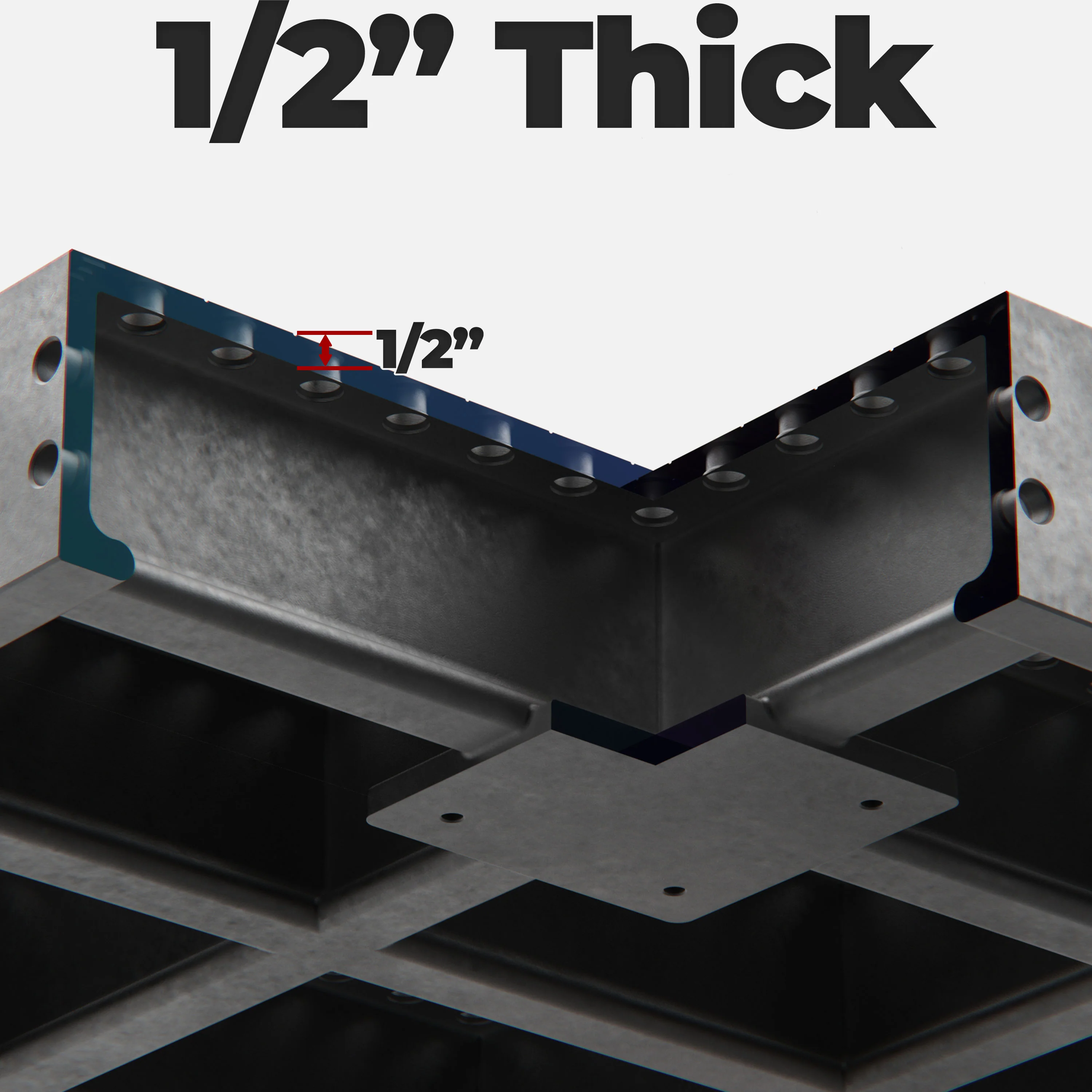 Standard Duty Welding Fixture Table 4.5' x 4.5 ' (54" x 54" x 6") (TCF) - Image 15