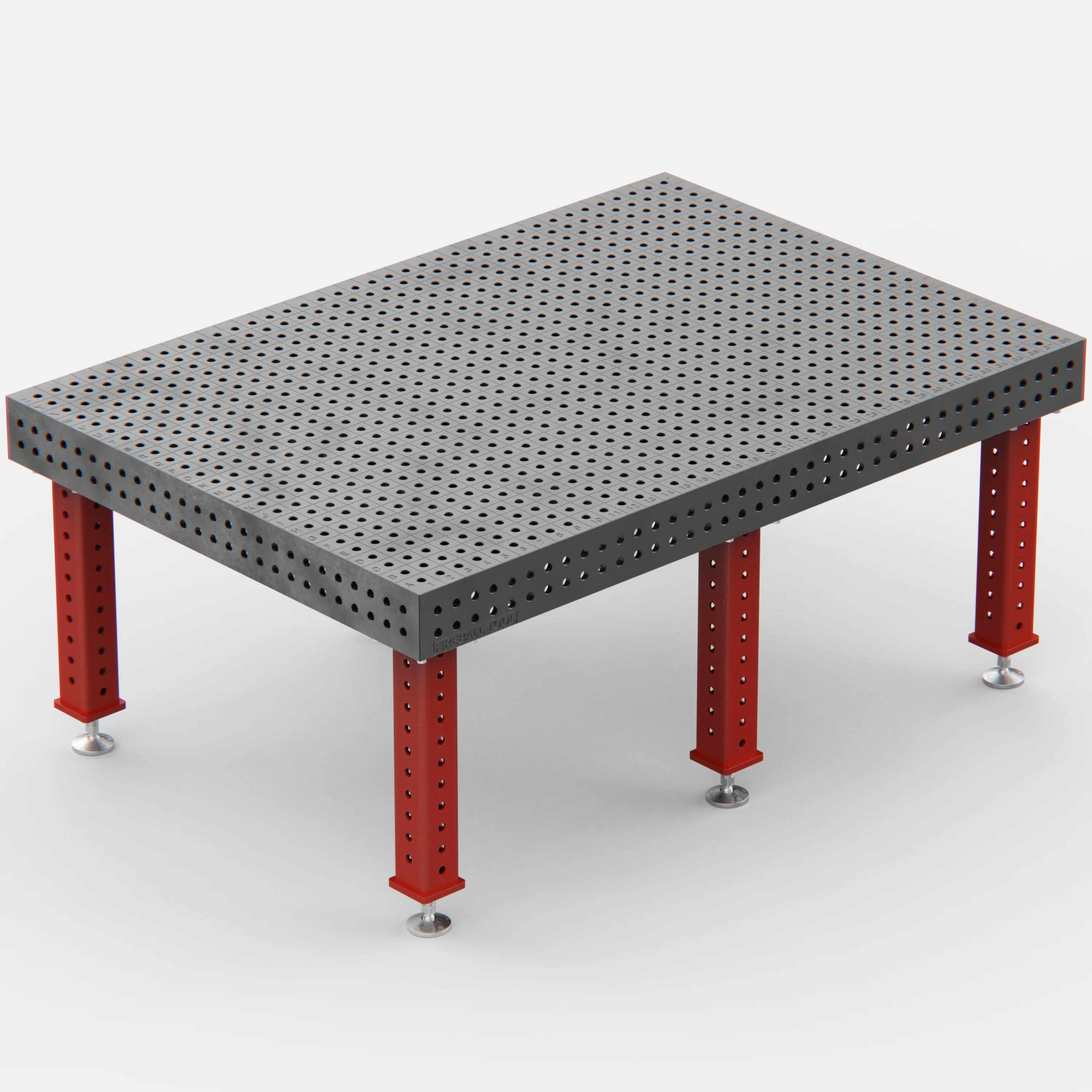Standard Duty Welding Fixture Table 6.5' x 4.5' (78" x54" x 6") (TCF) - Image 4