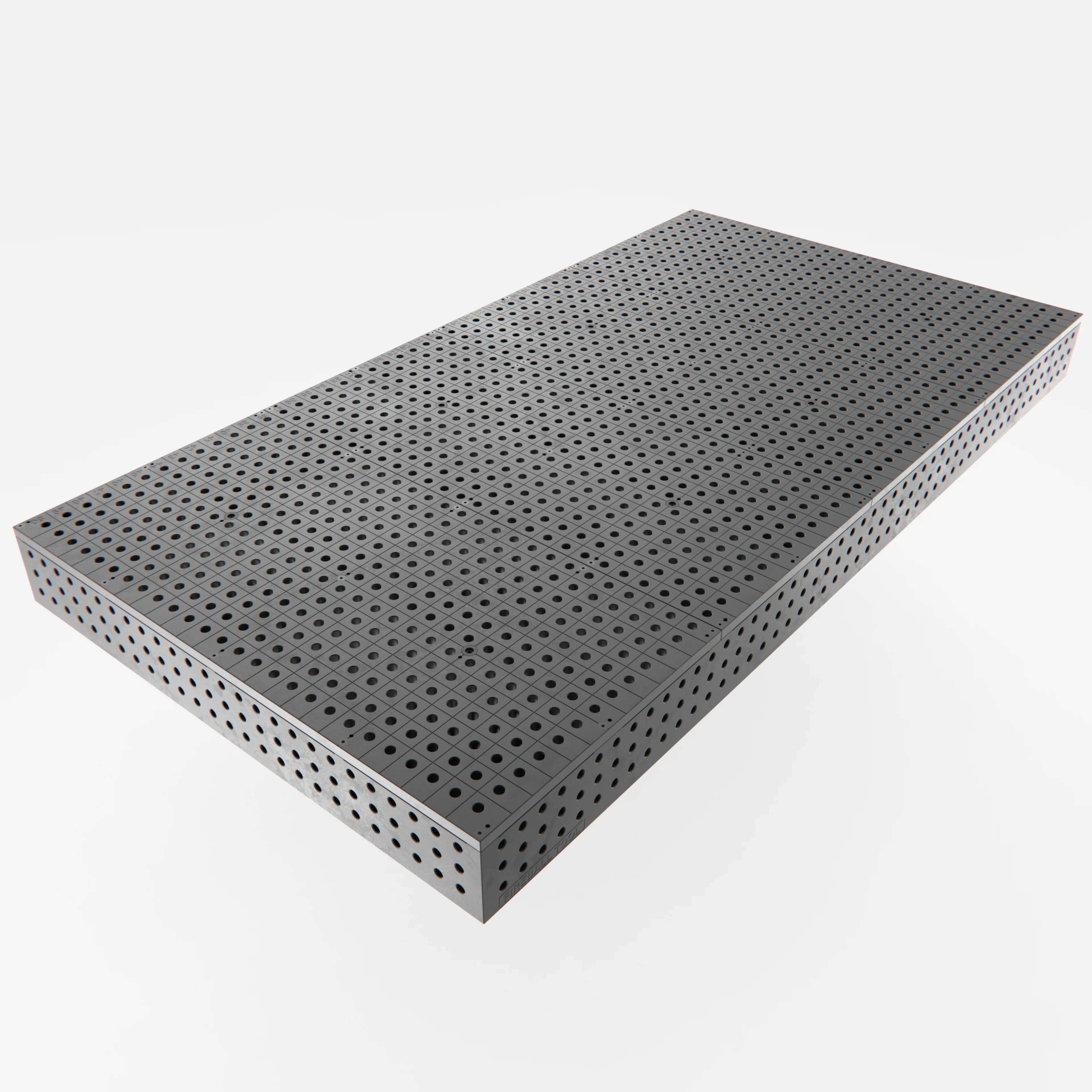 Steel Top X-Frame Welding Fixture Table, (102" x 54" x 8") - Image 3
