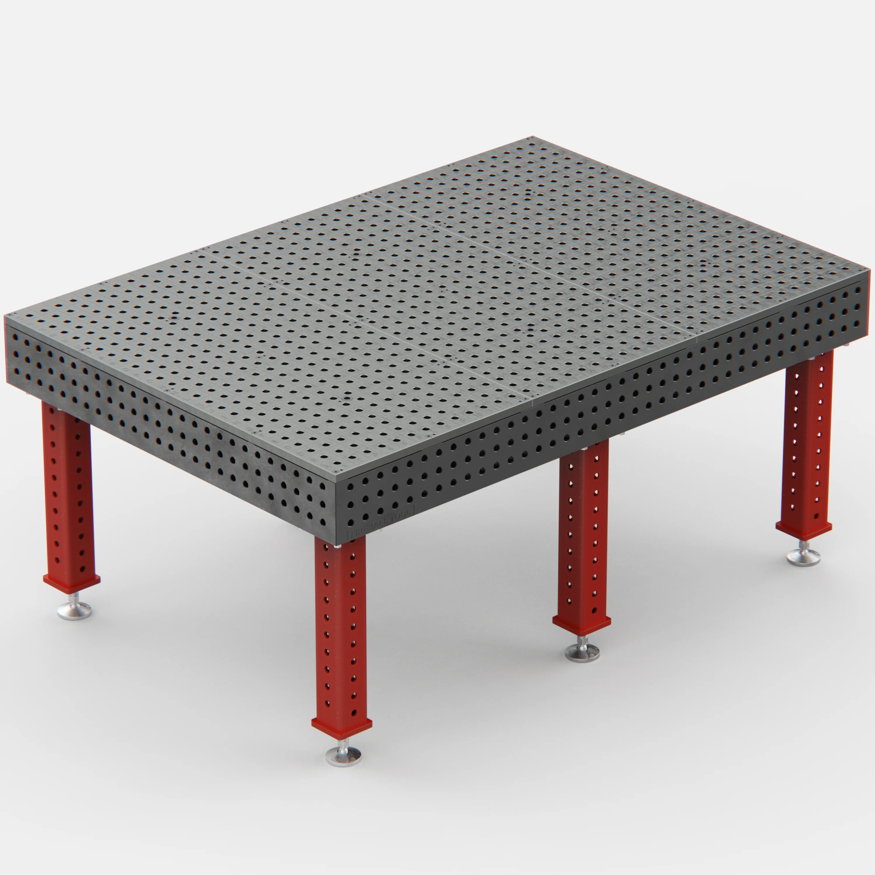 Steel Top X-Frame Welding Fixture Table, (78" x 54" x 8") - Image 11
