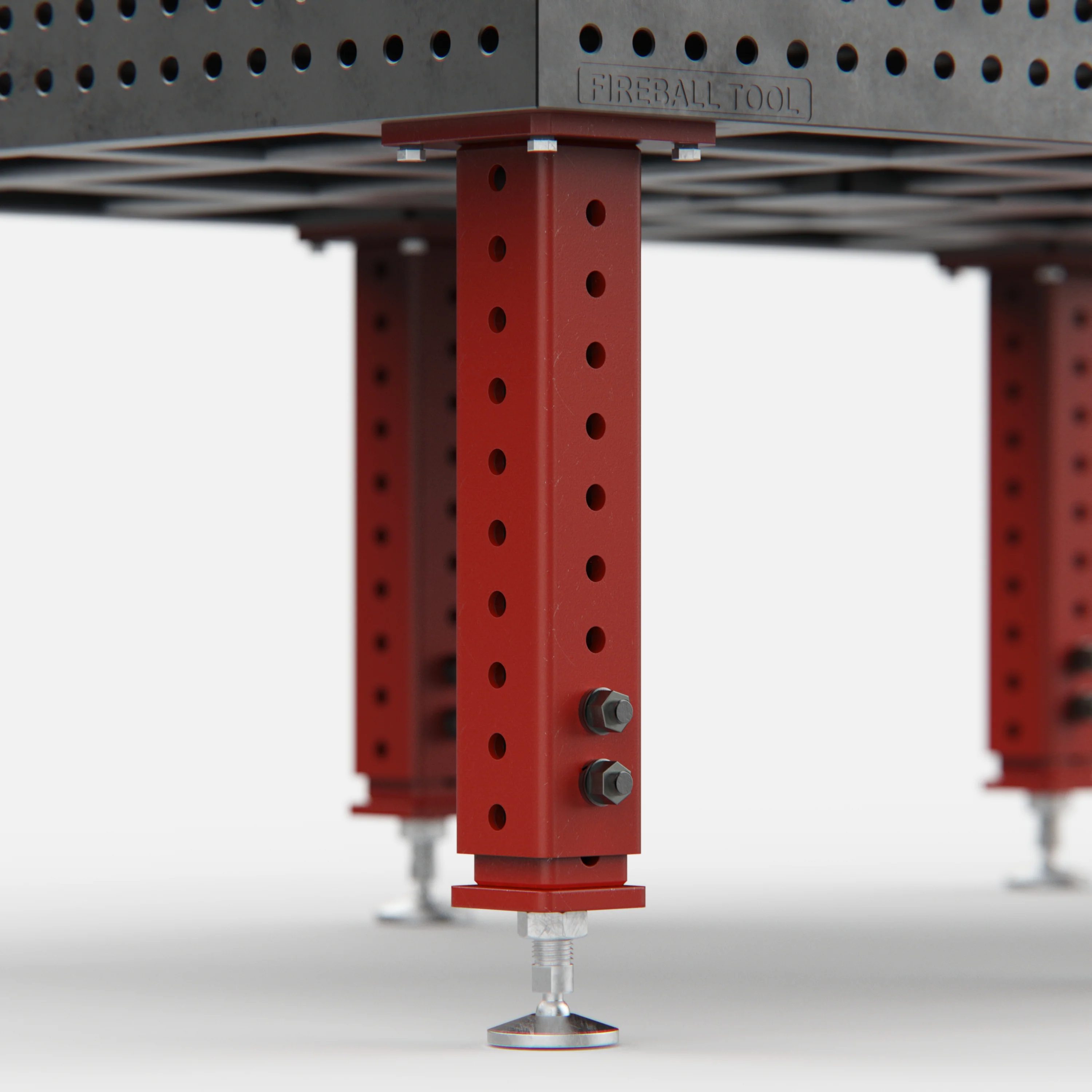 Steel Top X-Frame Welding Fixture Table, (78" x 54" x 8") - Image 14