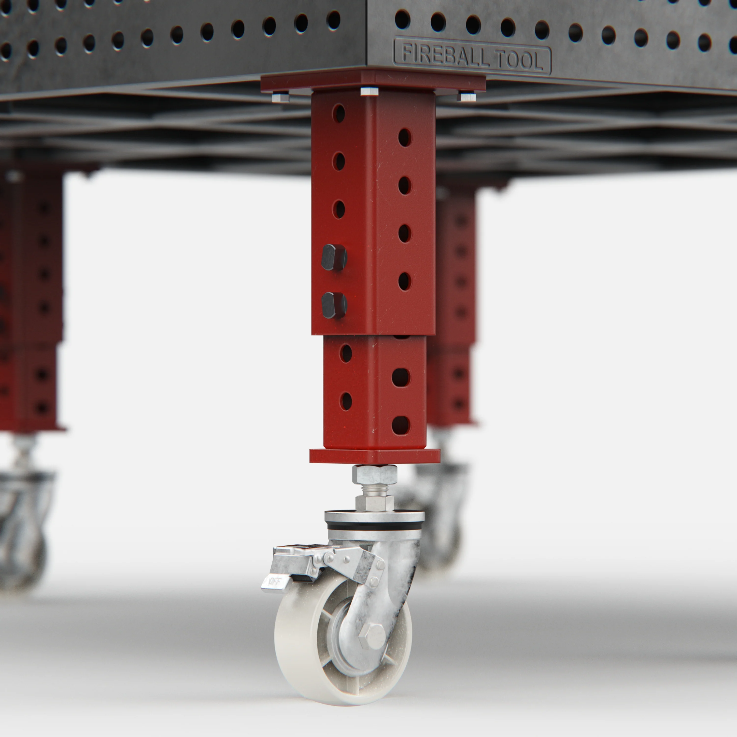 Steel Top X-Frame Welding Fixture Table, (78" x 78" x 8") - Image 10