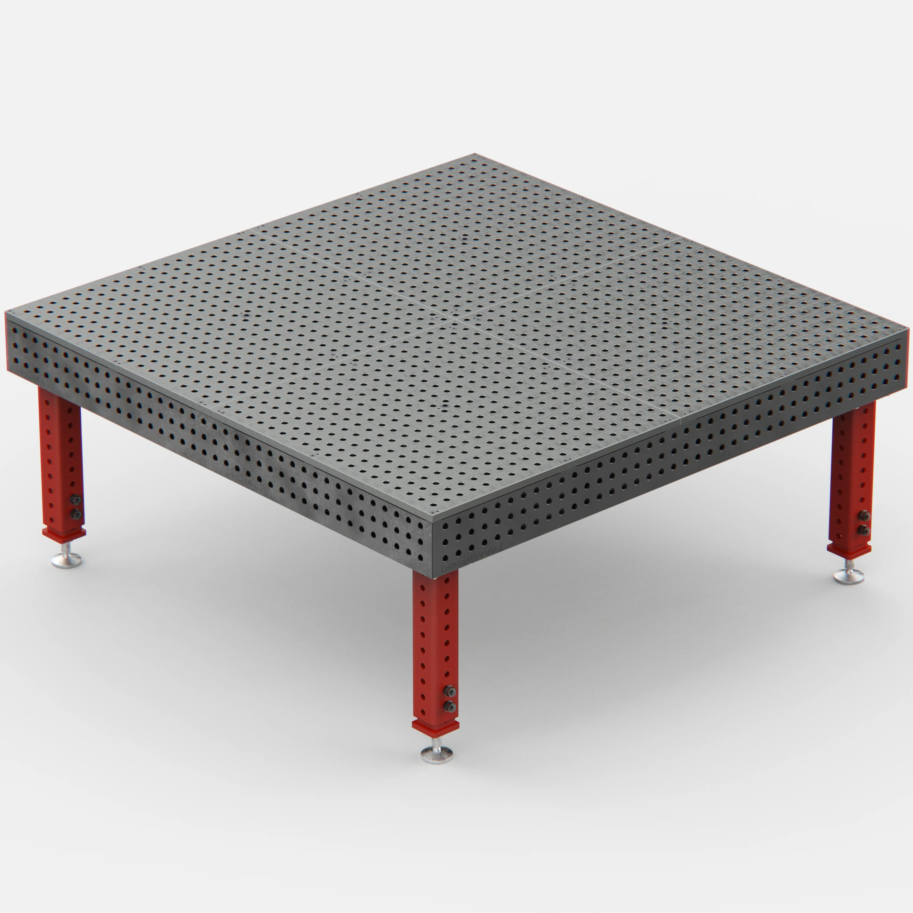 Steel Top X-Frame Welding Fixture Table, (78" x 78" x 8") - Image 6