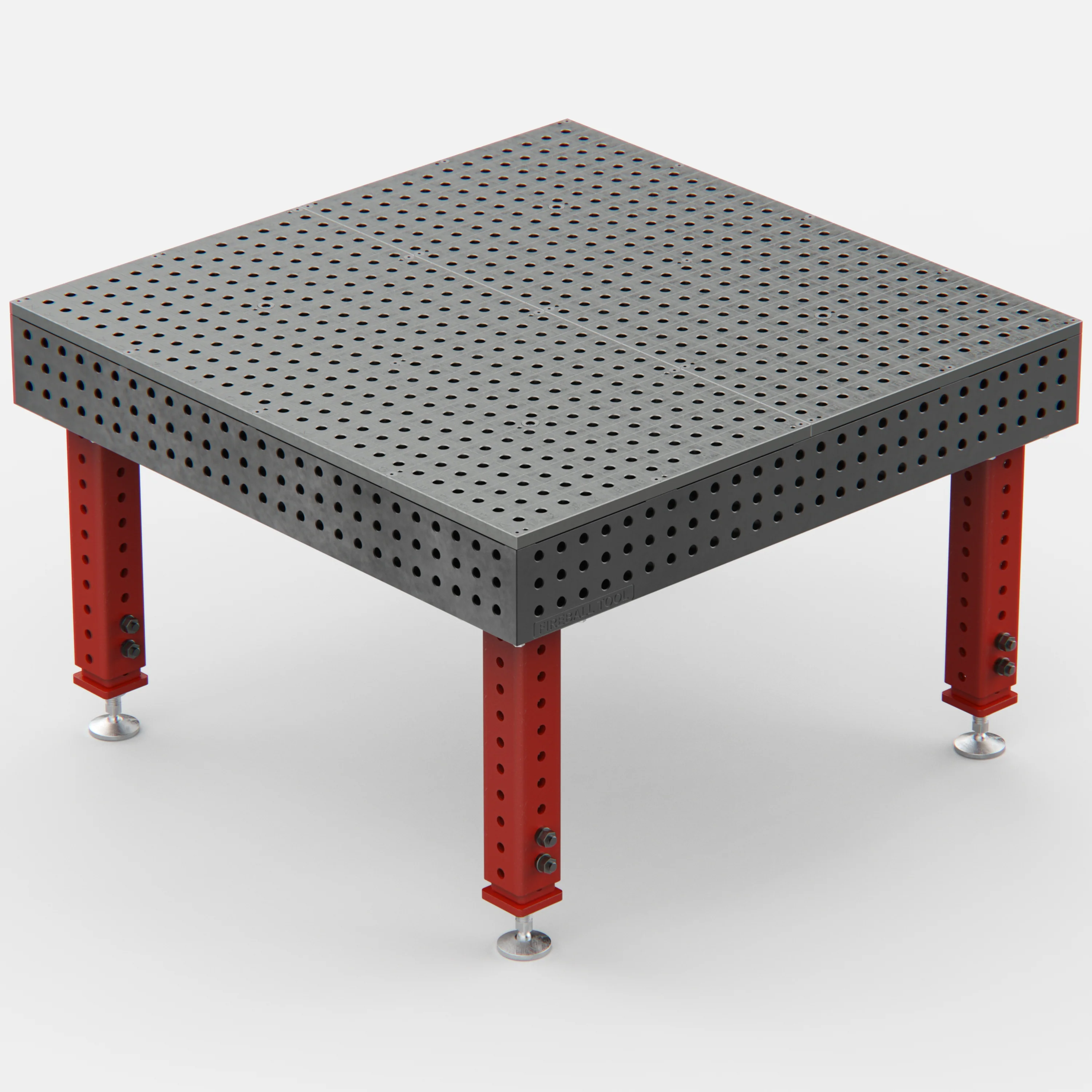 Steel Top X-Frame Welding Fixture Table, (54" x 54" x 8") - Image 11