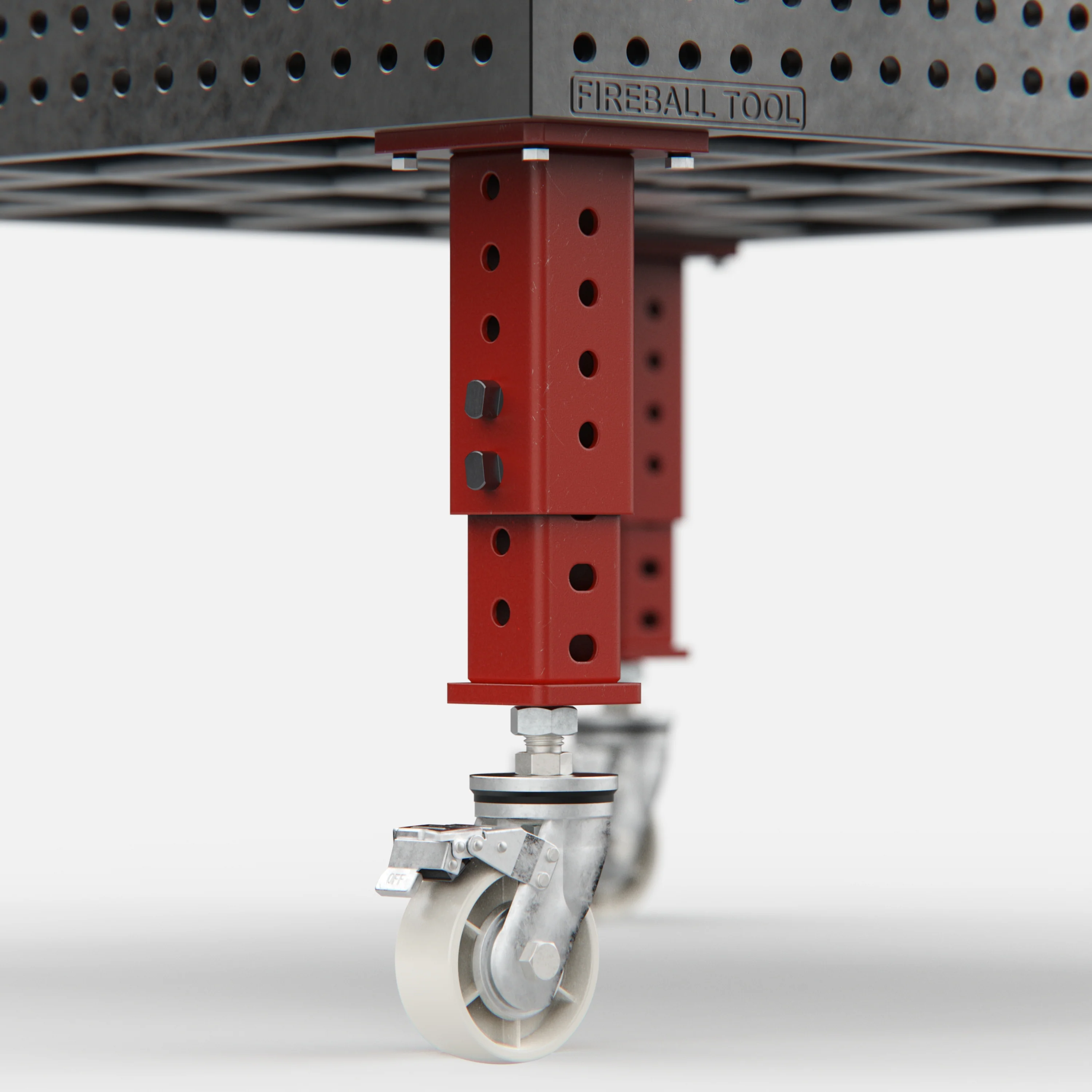 Steel Top X-Frame Welding Fixture Table, (54" x 54" x 8") - Image 13