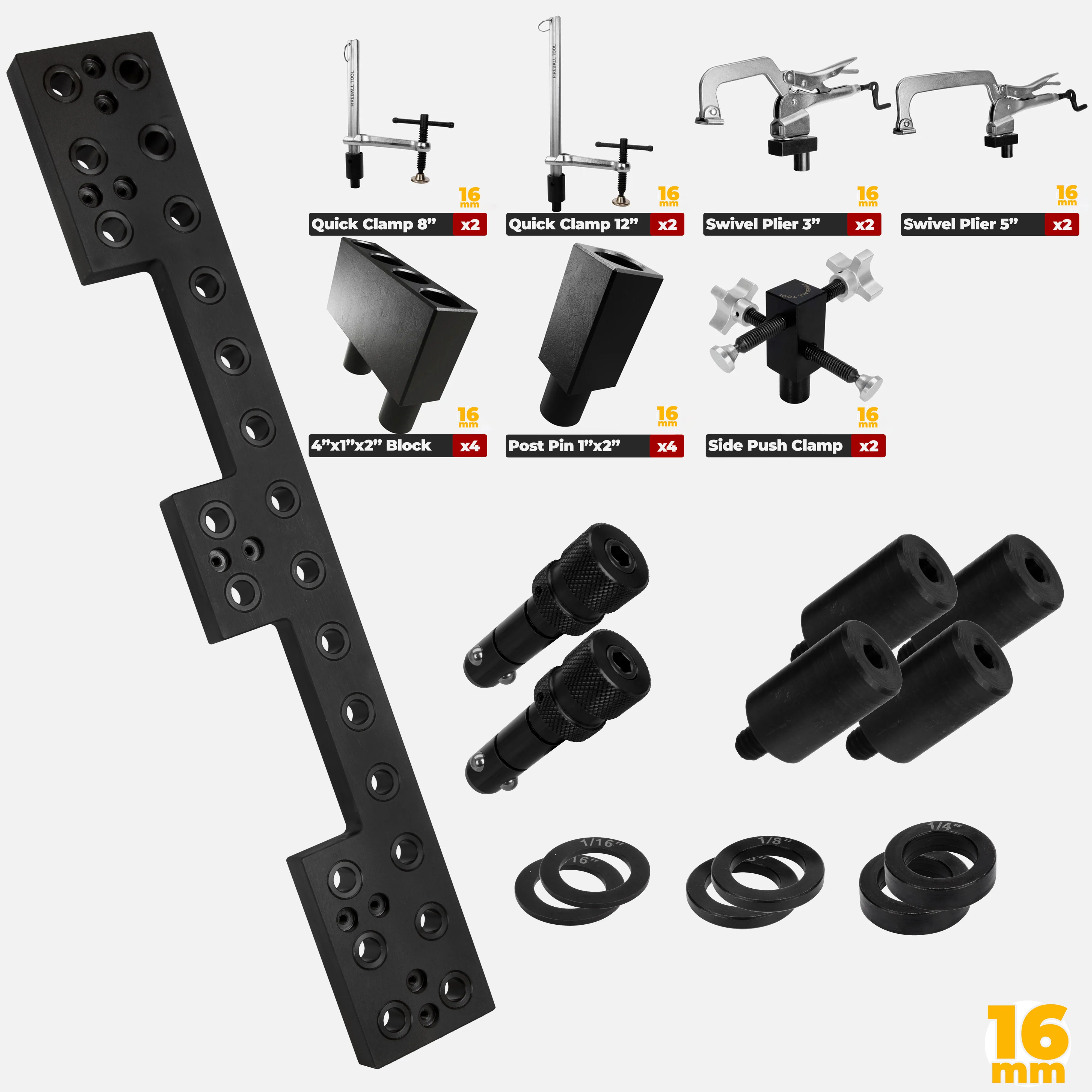 Table Drill Template - 16mm System