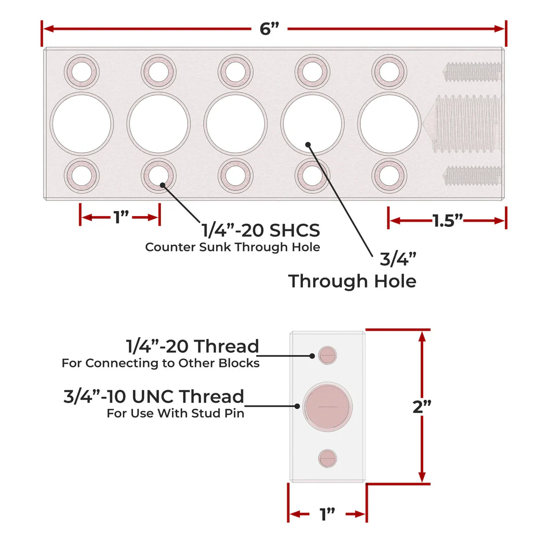 Table Kit 200 (45pc) - 3/4" System - Image 14
