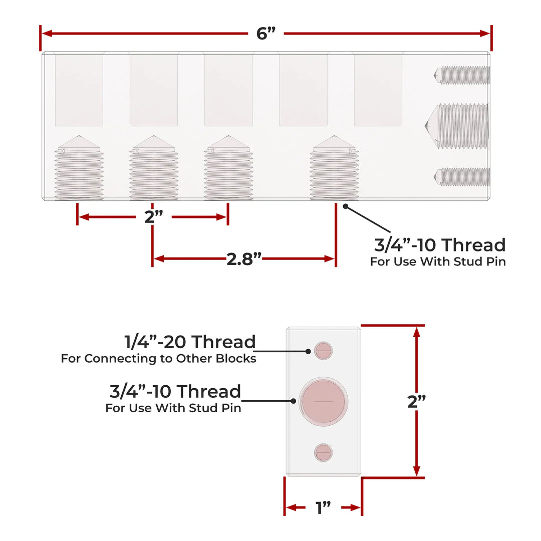 Table Kit 200 (45pc) - 3/4" System - Image 18