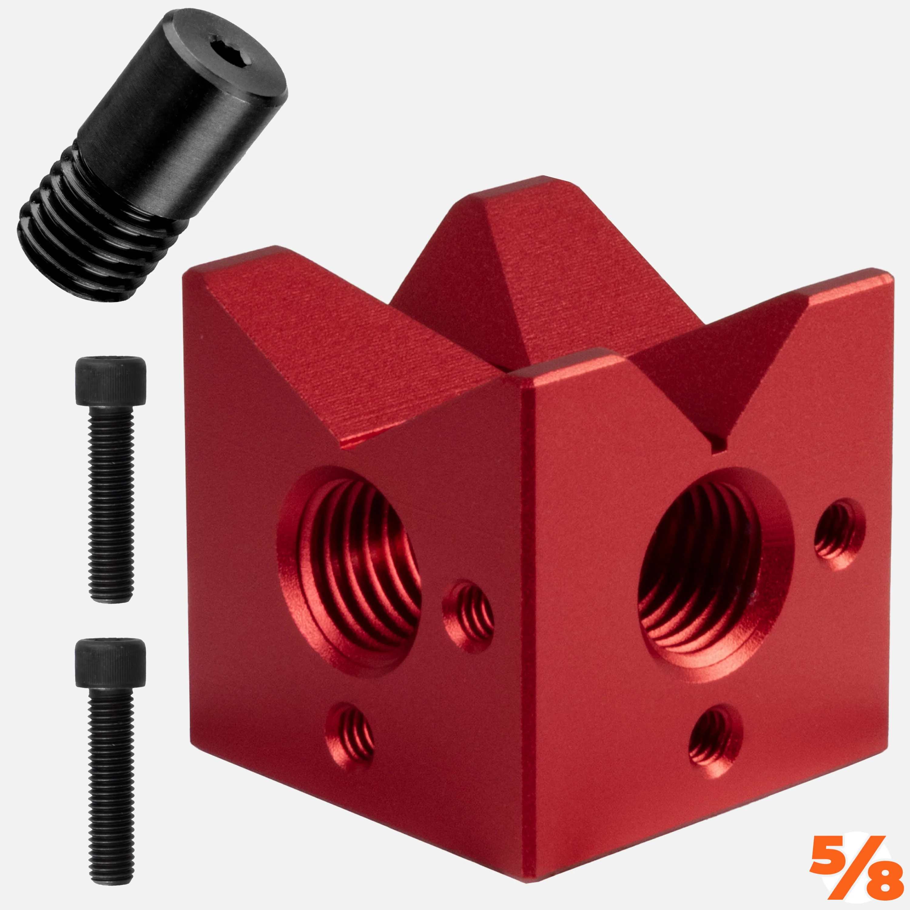 V Block, (2" x 2") AL - 5/8" System